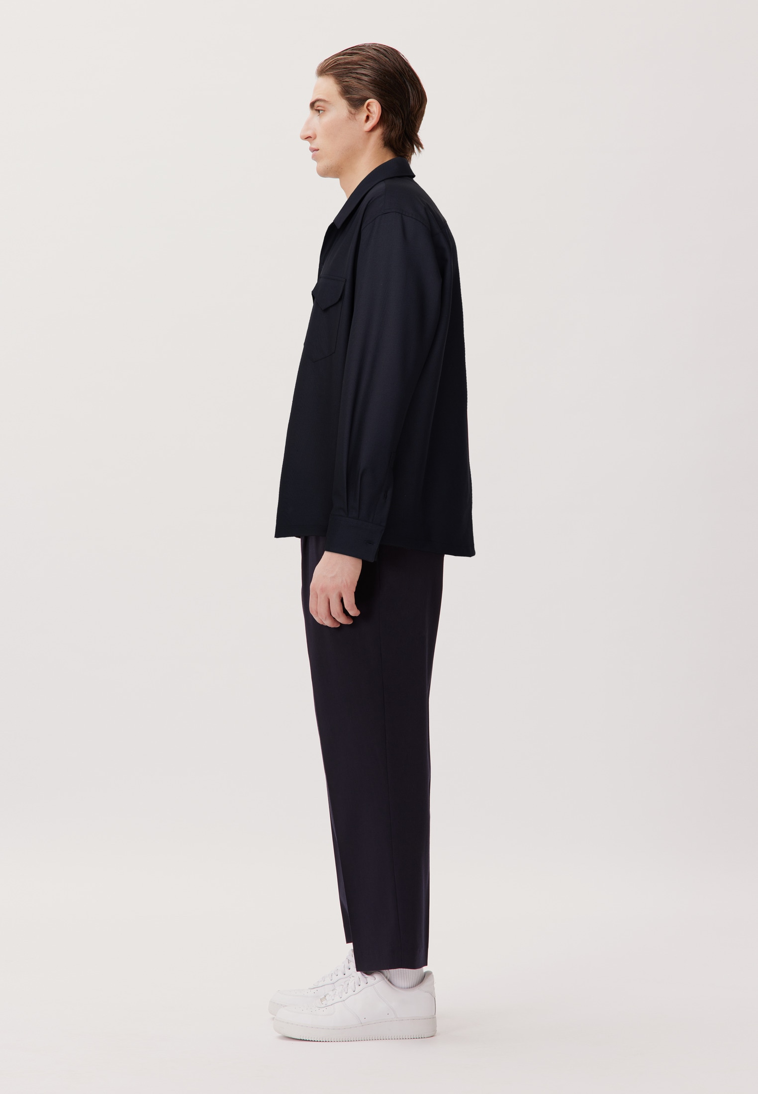 studio seidensticker Businesshemd »Studio« Regular 1/1 Reverskragen Uni