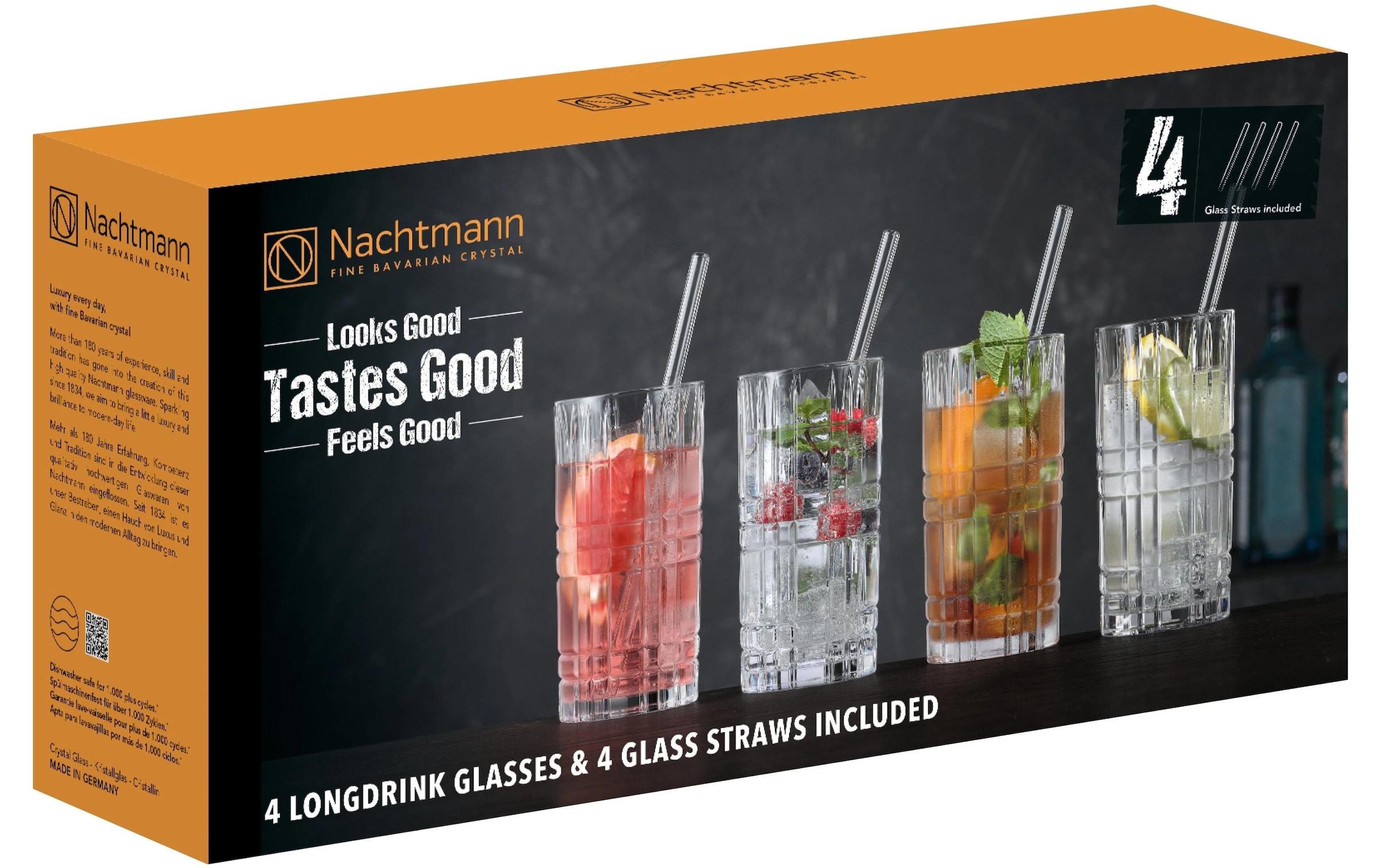 Nachtmann Longdrinkglas »Tastes Good 445 ml,8-tlg.«