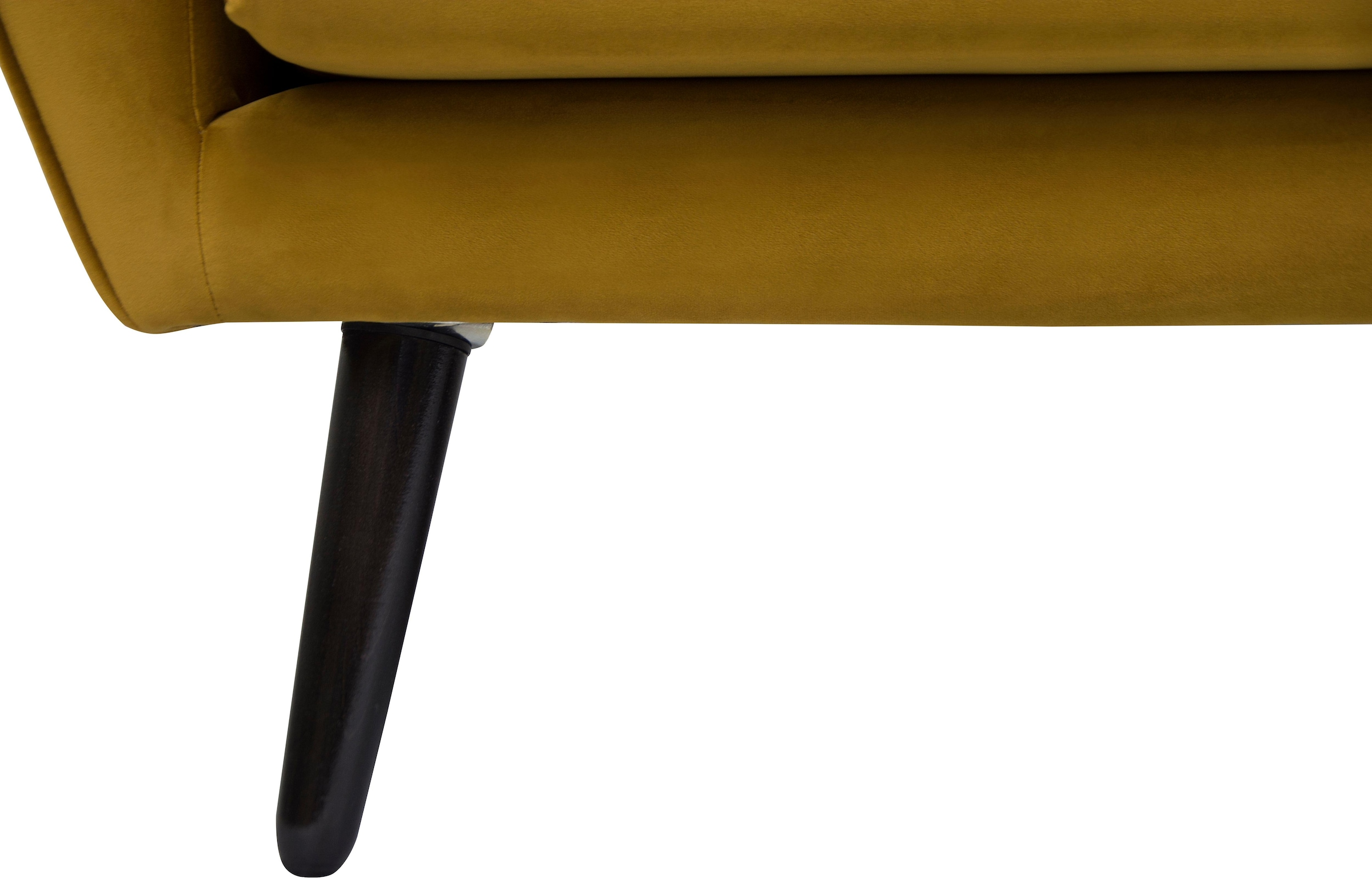 andas Sessel »Bille«, mit Naht im Rückenkissen und Eiche-Beinen, Design by Morten Georgsen