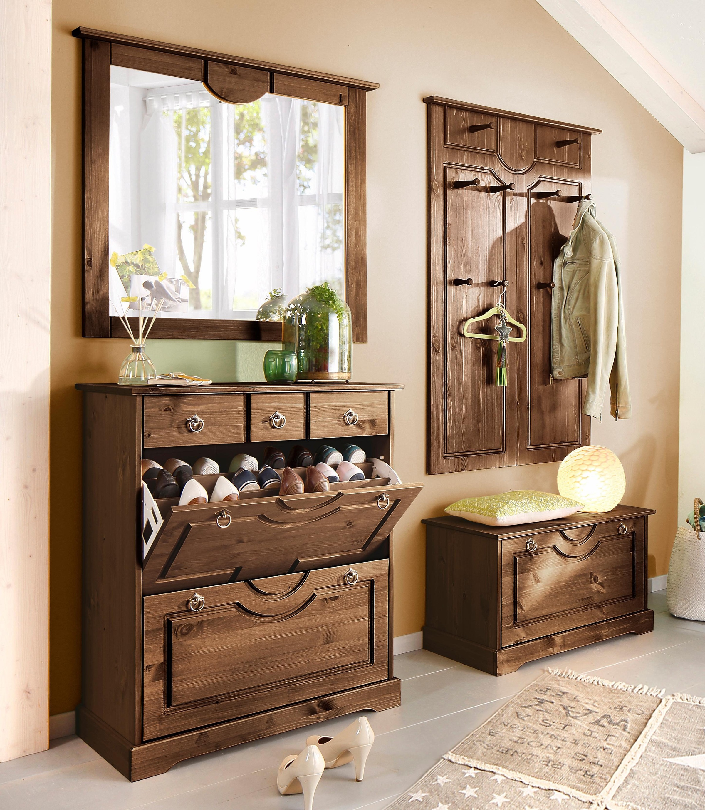 Image of GOODproduct Garderoben-Set "Klera" Set, 4 Stk. tlg.