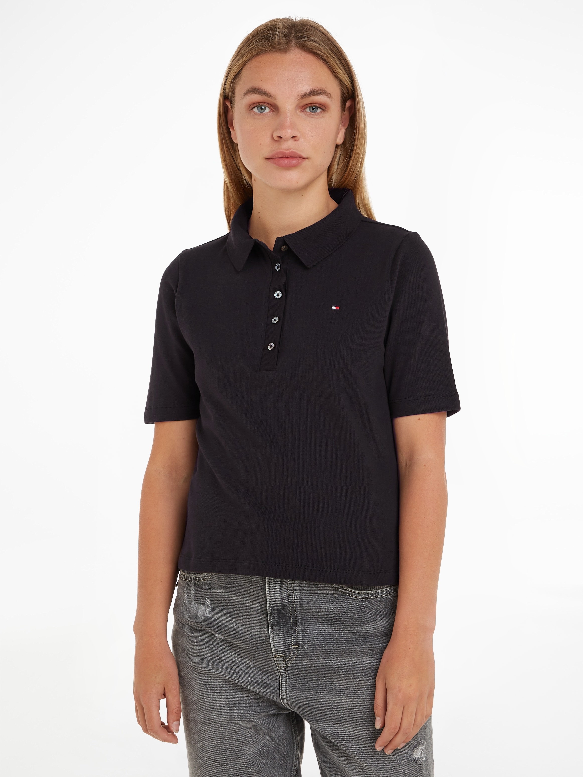 Tommy Hilfiger Poloshirt, mit Logostickerei