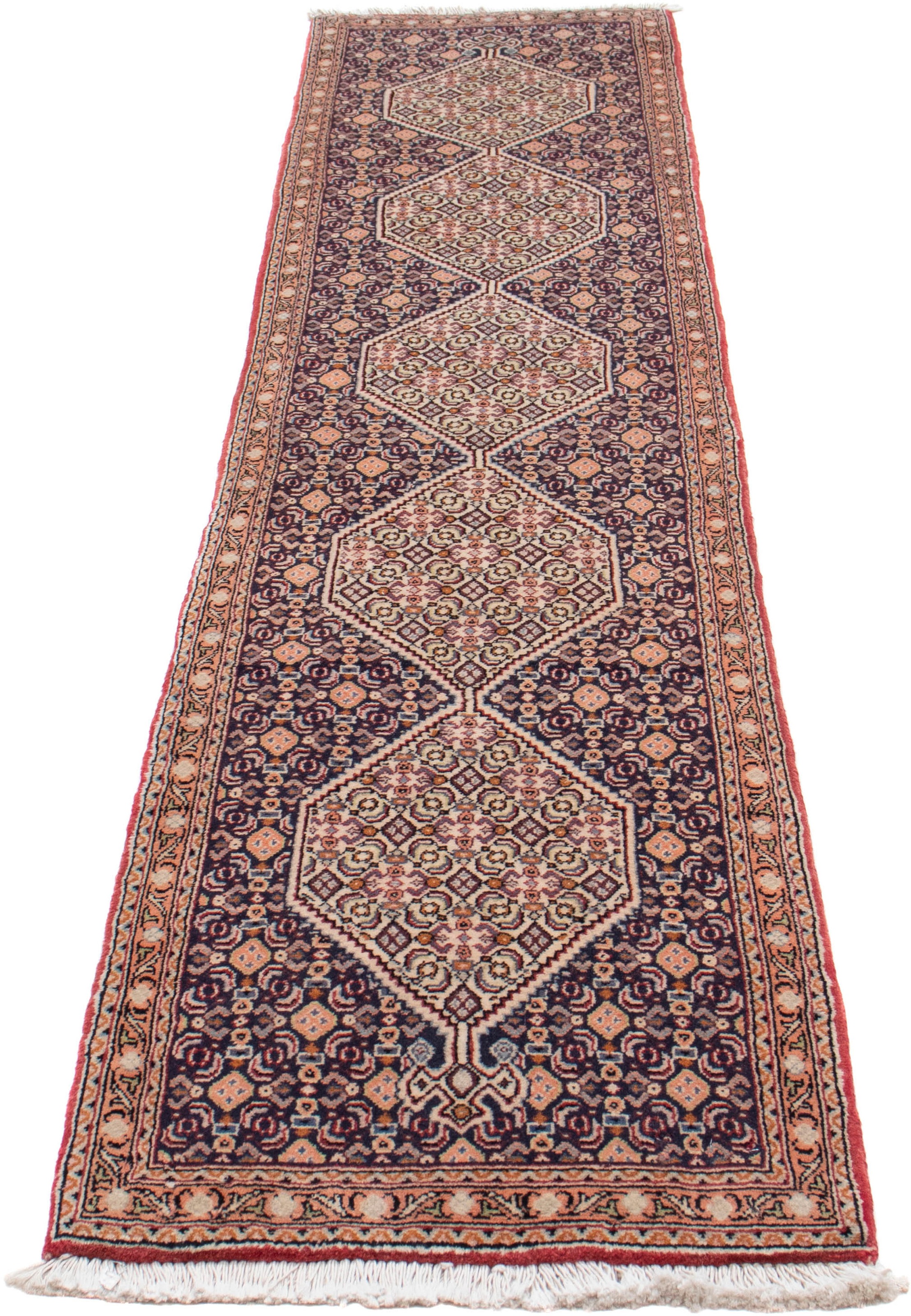 Image of morgenland Orientteppich »Perser - Classic - 256 x 55 cm - mehrfarbig«, rechteckig, 15 mm Höhe, Wohnzimmer, Handgeknüpft, Einzelstück mit Zertifikat bei Ackermann Versand Schweiz