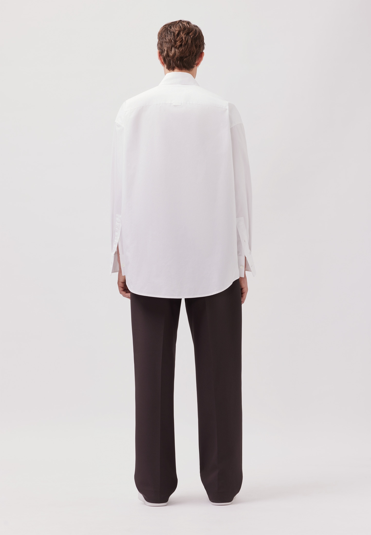 studio seidensticker Chemise à manches courtes Oversized 1/1 Kentkragen Uni