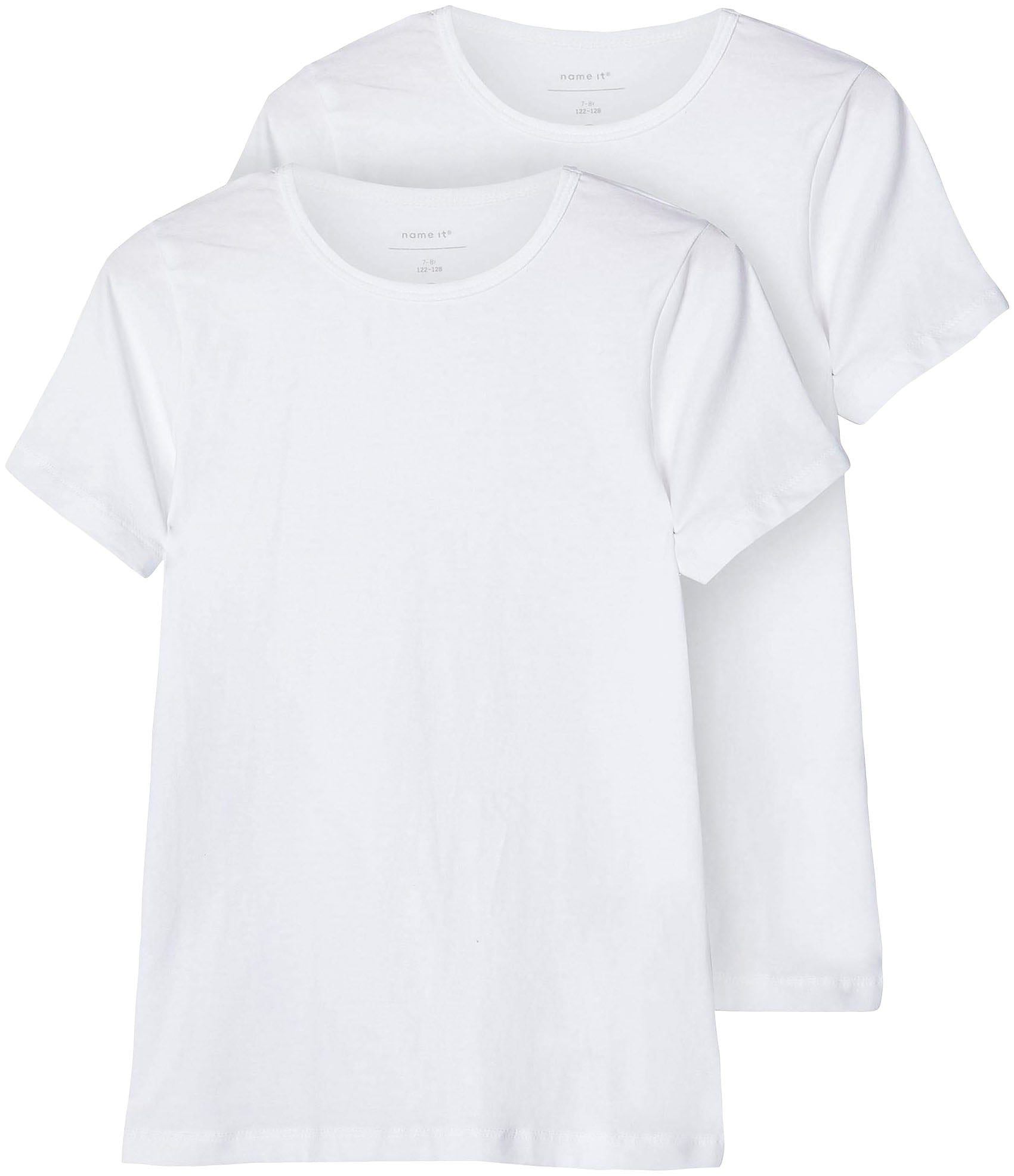 Name It T-Shirt »NKMT-SHIRT SLIM 2P NOOS«