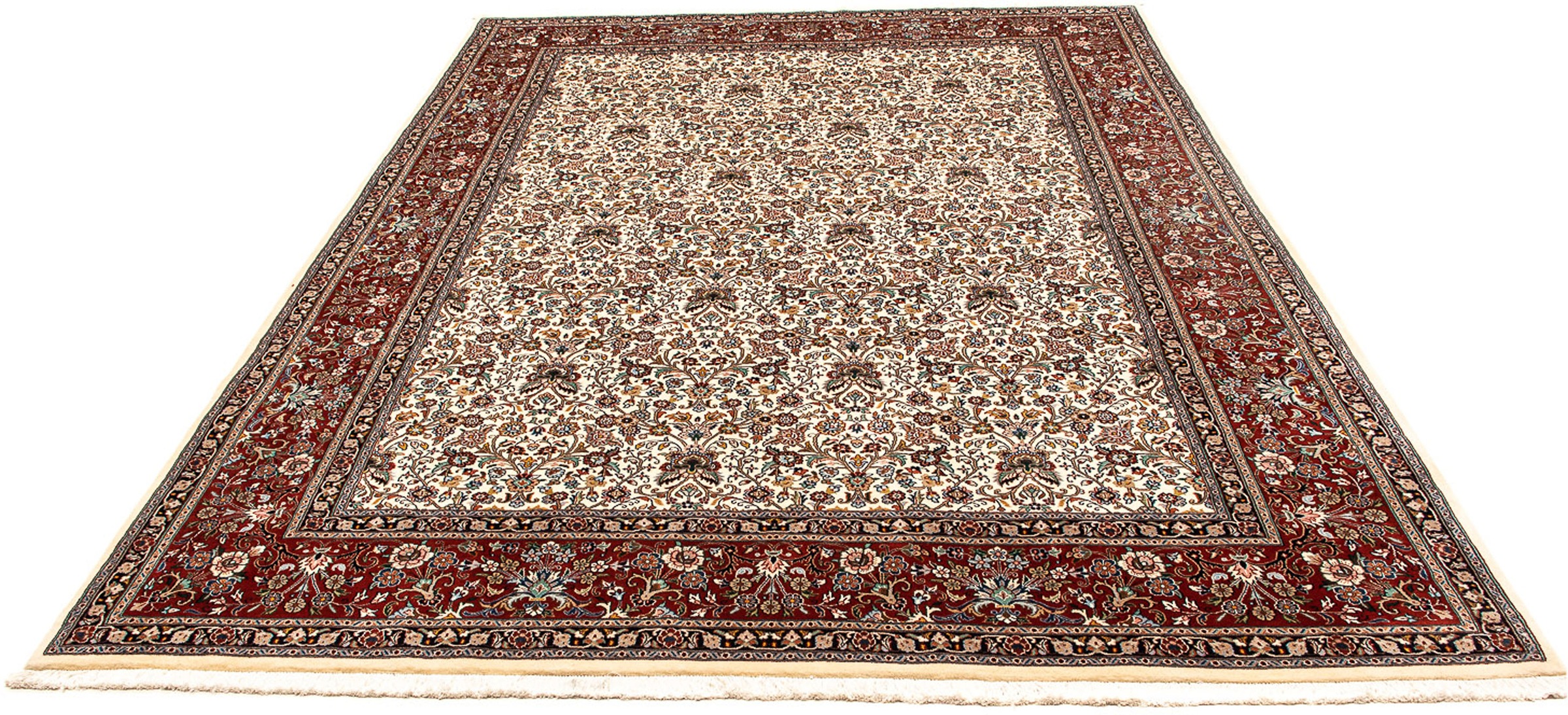 Image of morgenland Orientteppich »Perser - Classic - 344 x 249 cm - beige«, rechteckig, 10 mm Höhe, Wohnzimmer, Handgeknüpft, Einzelstück mit Zertifikat bei Ackermann Versand Schweiz
