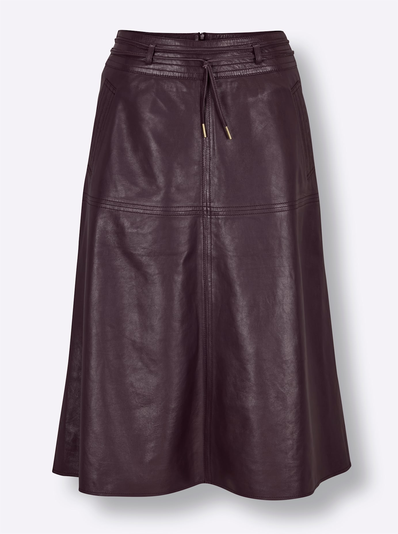 Mainpol Jupe en cuir