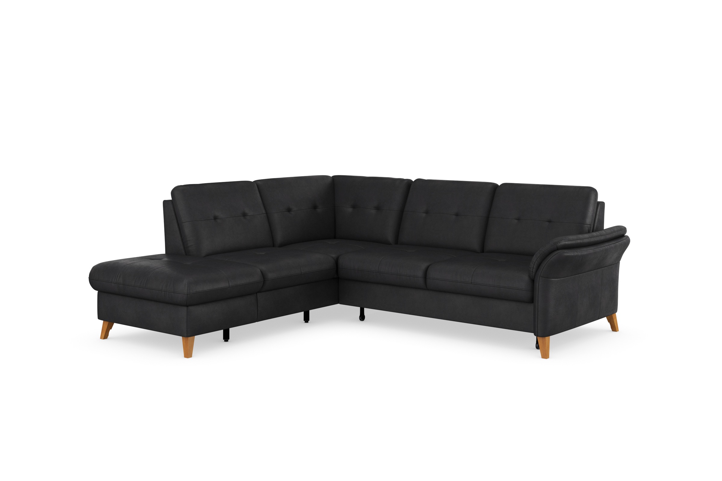 sit&more Ecksofa »Göteborg«, inkl. Sitztiefenverstellung, wahlweise mit Bettfunktion & Bettkasten