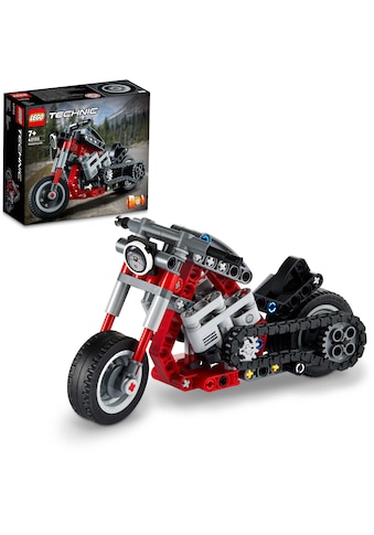 LEGO® Konstruktionsspielsteine »Chopper (42132), LEGO® Technic 2in1«, (163 St.) kaufen