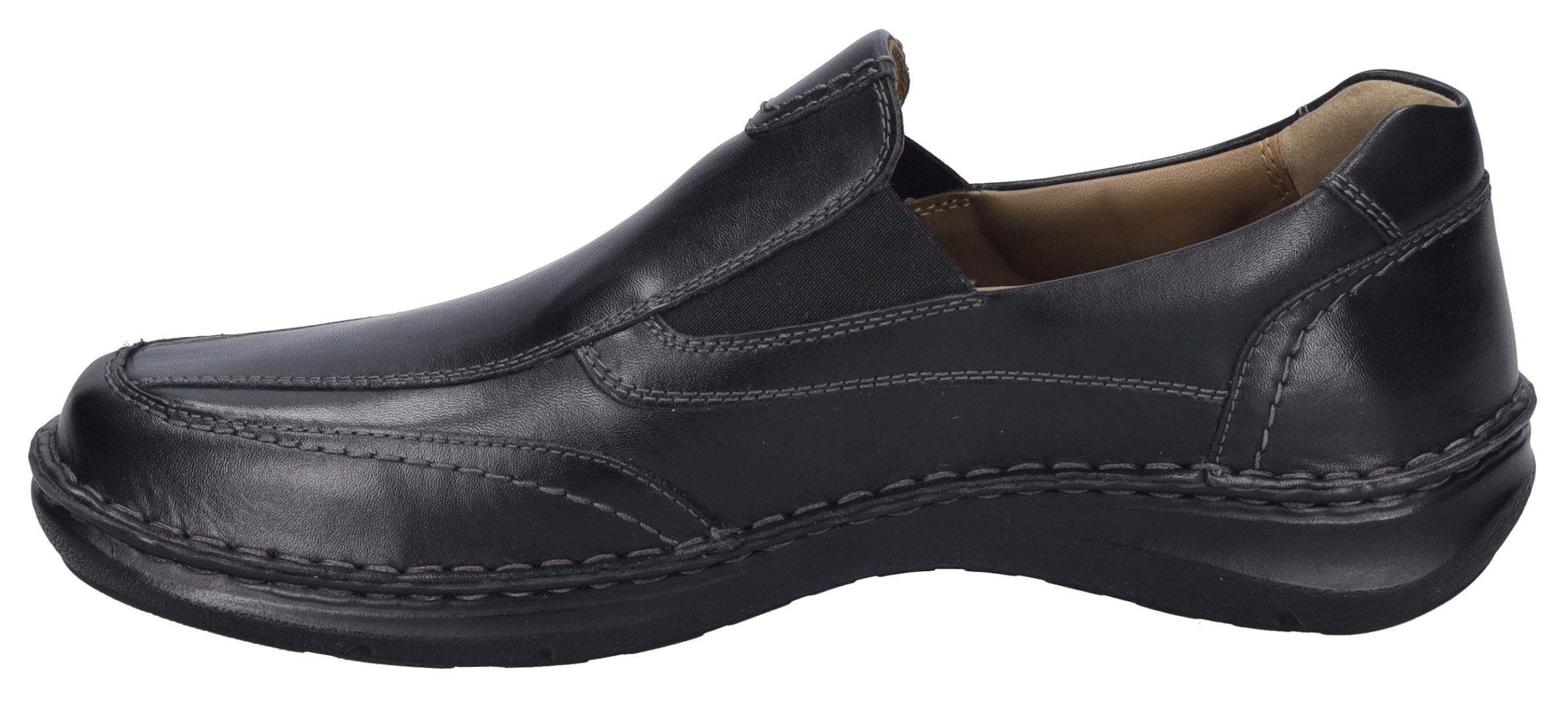Josef Seibel Slipper »New Anvers 67«, Freizeitschuh, Halbschuh, Komfortschuh mit Wechselfussbett