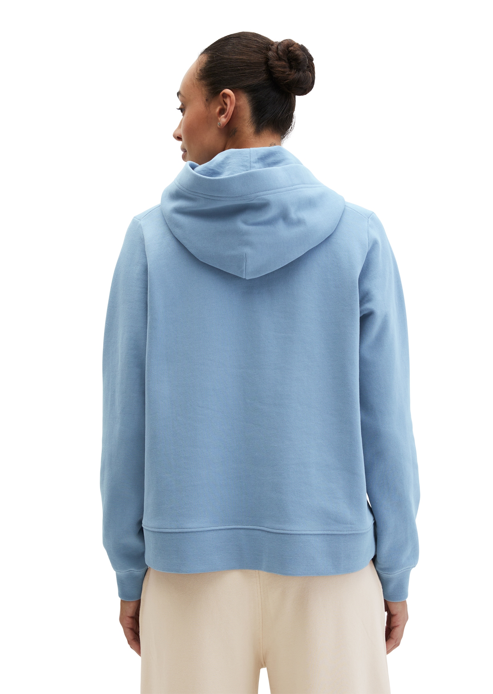 Marc O'Polo Hoodie , relaxed fit mit gepeachter Oberfläche
