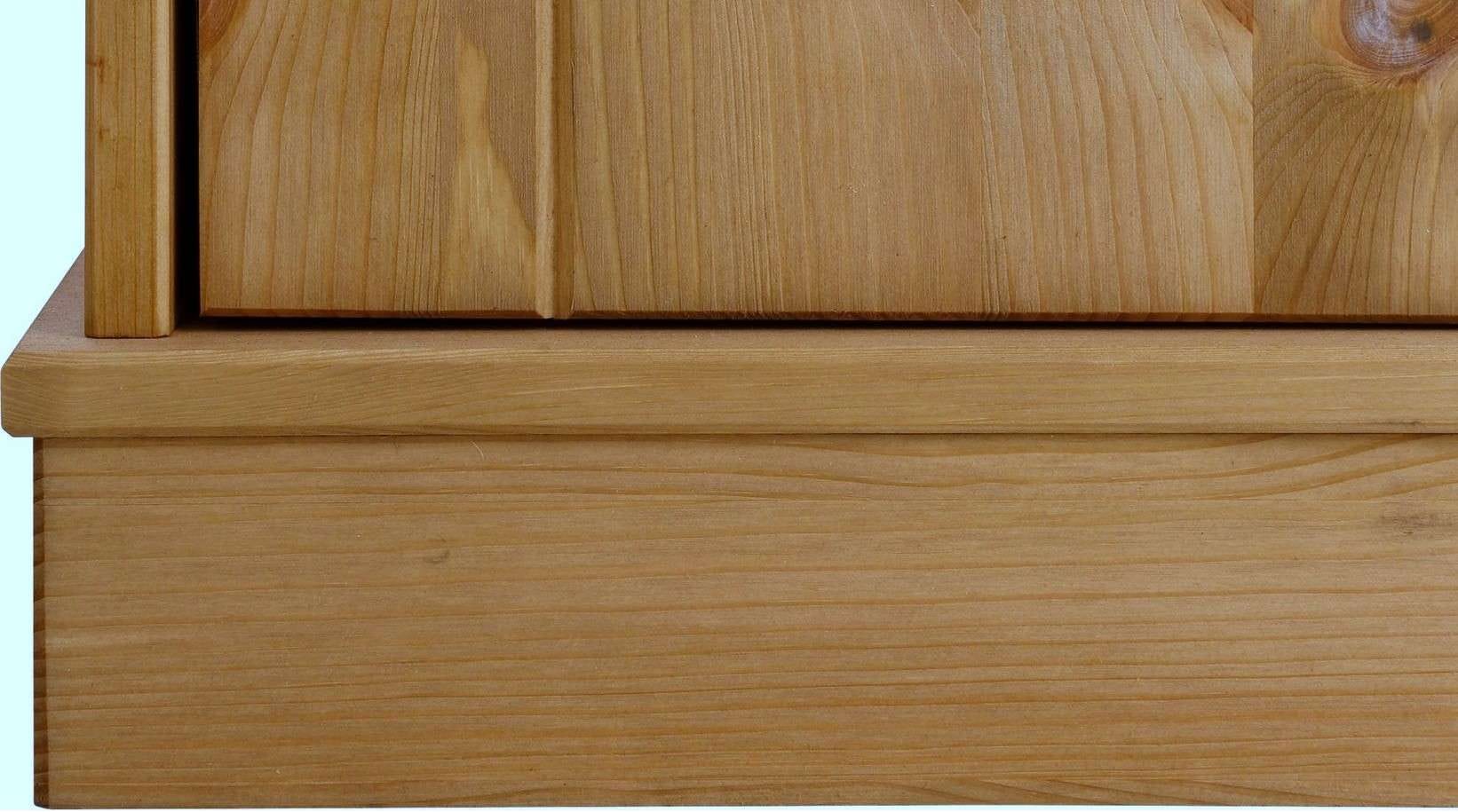 GOODproduct Waschbeckenunterschrank »Indra, Badschrank, Badmöbel, Badezimmerschrank« B/T/H: 64/32/66 cm,  aus massiver Kiefer, 2 Türen,  FSC®-zertifiziert