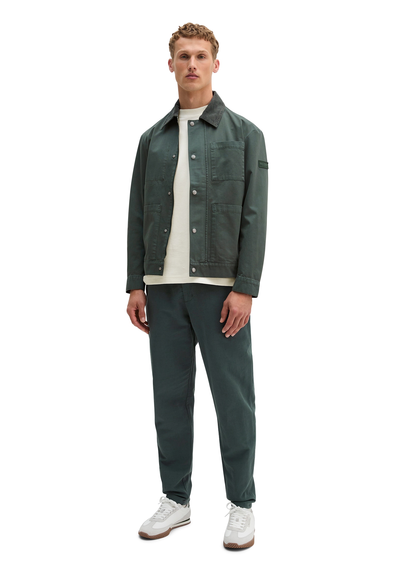 Marc O'Polo Veste d'extérieur regular mit Cordkragen