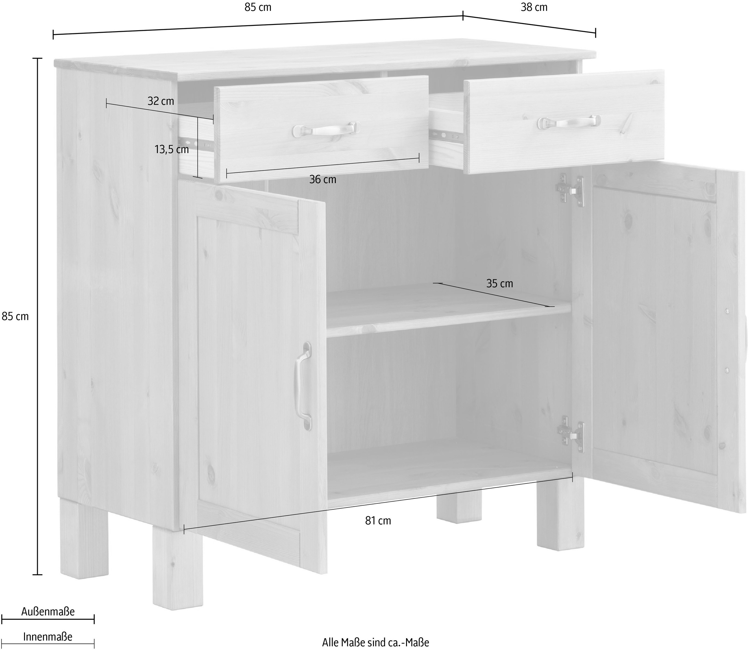 Home affaire Sideboard »Alby«