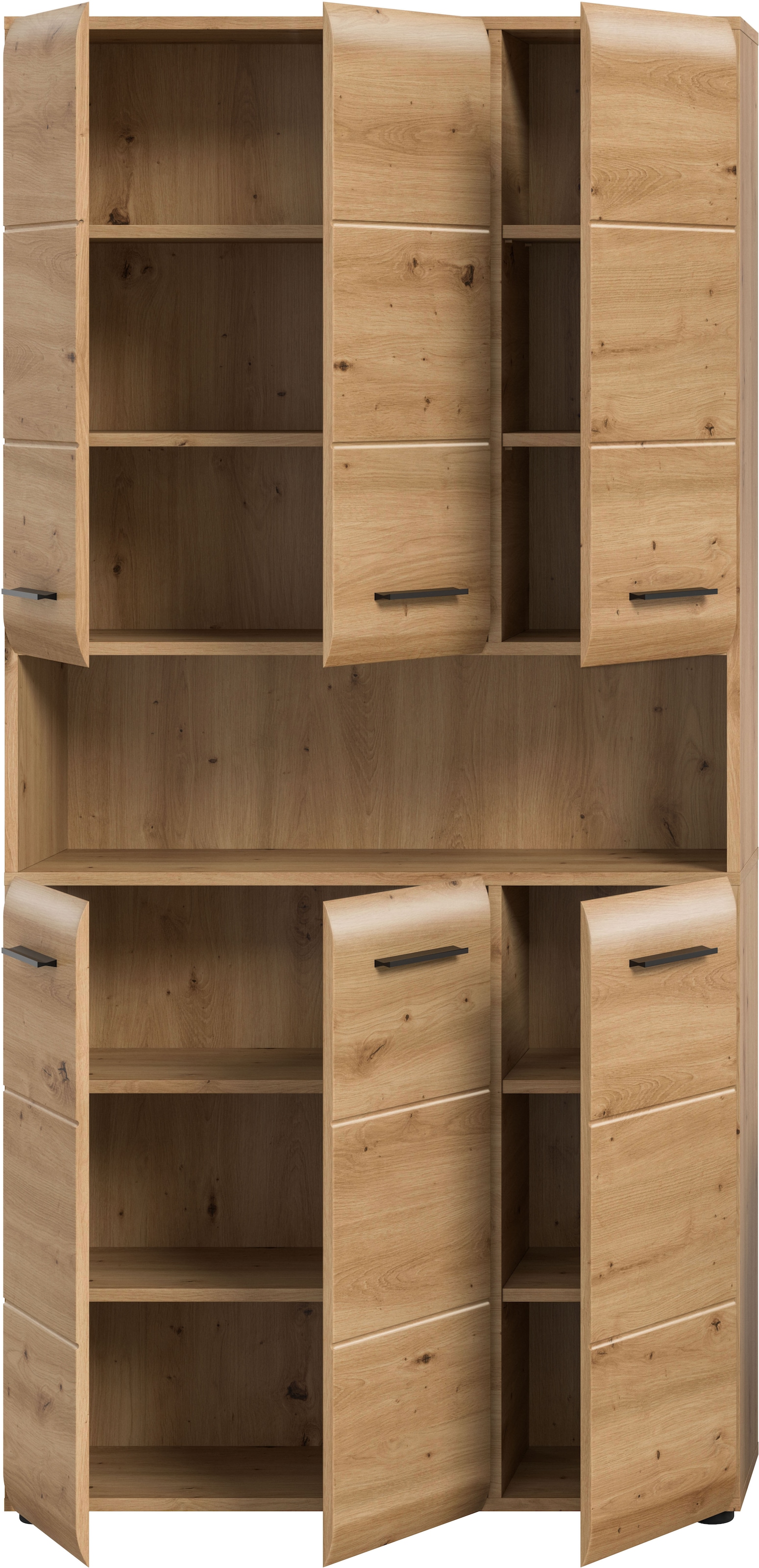 INOSIGN Stauraumschrank 1 Stk. tlg. Florenz, Mehrzweckschrank Artisan Oak NB, 185 cm Höhe, Bad