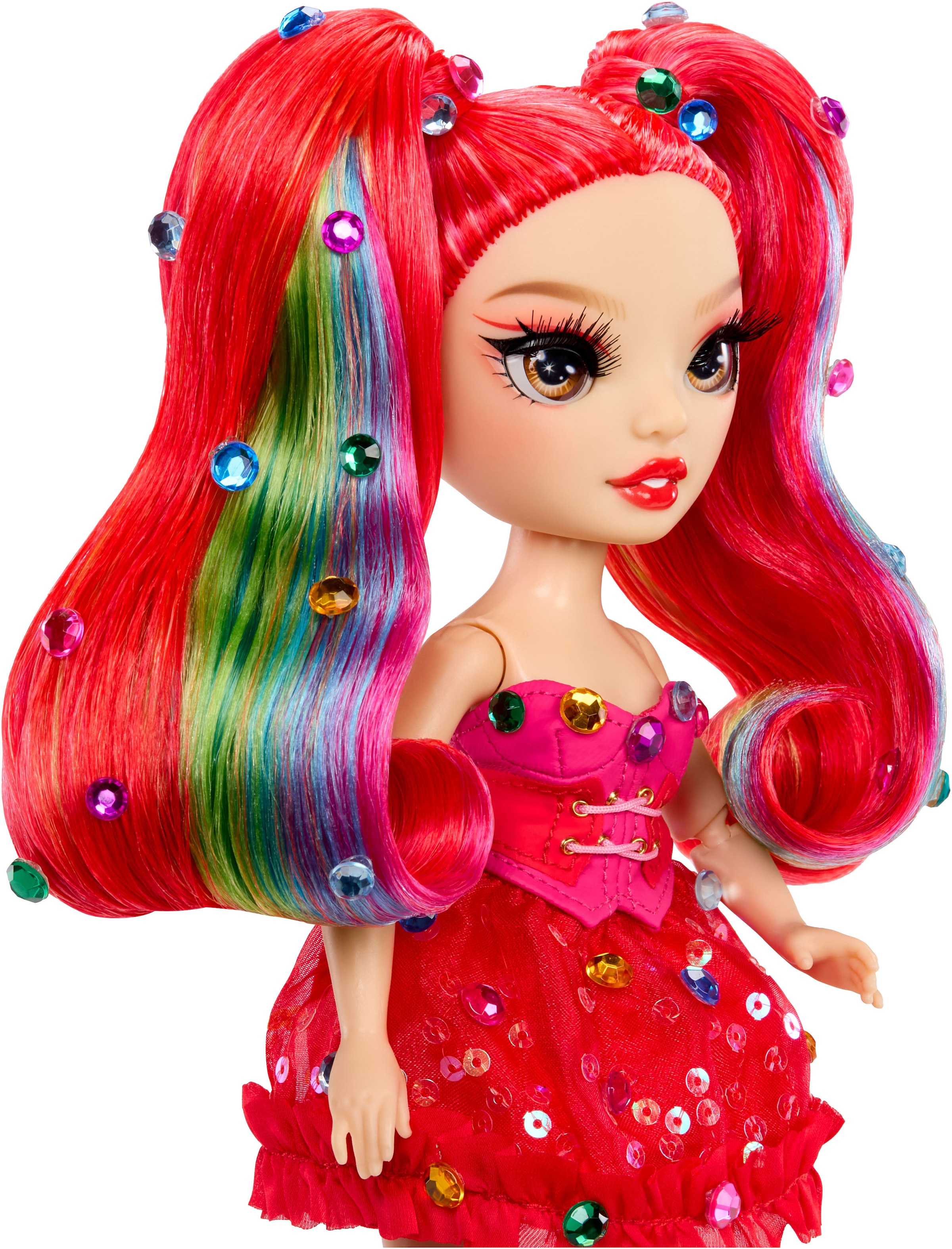 RAINBOW HIGH Anziehpuppe »Rainbow High Be Dazzling Fashion Dolls- Vivienne Rouge«