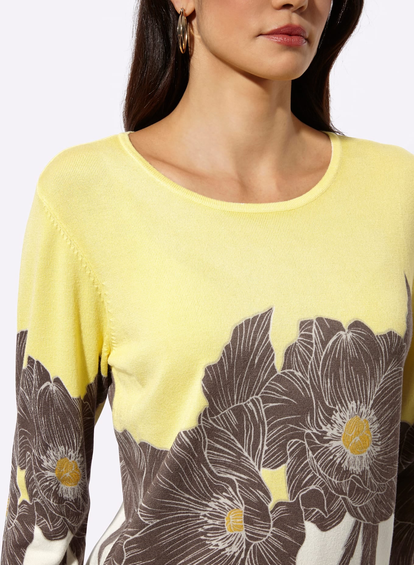 creation L Strickpullover »Lyocell-Mix-Pullover«