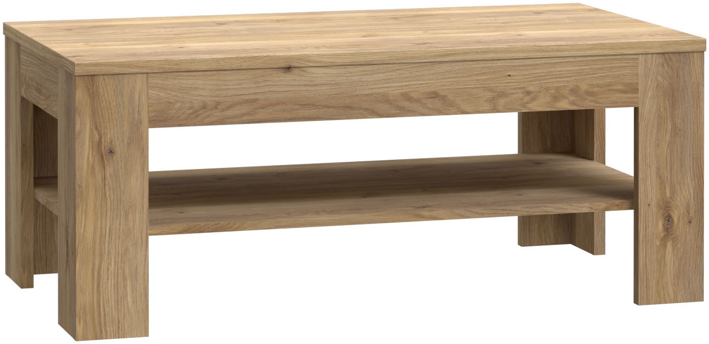 FORTE Couchtisch "Killarney" Breite 110 cm, Ablage, pflegeleicht, einfache Montage