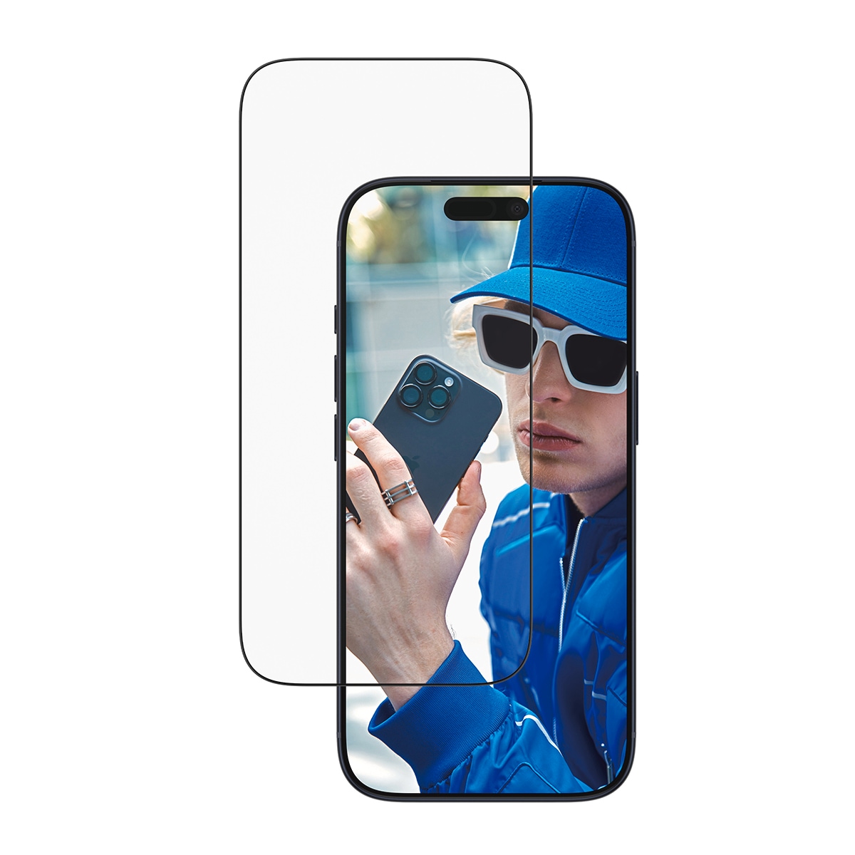 CARE by PanzerGlass Verre de protection d'écran »Schutzglas« für Apple iPhone 17 Pro Displayschutzfolie, Schutzfolie, Bildschirmschutz, kratz- & stossfest