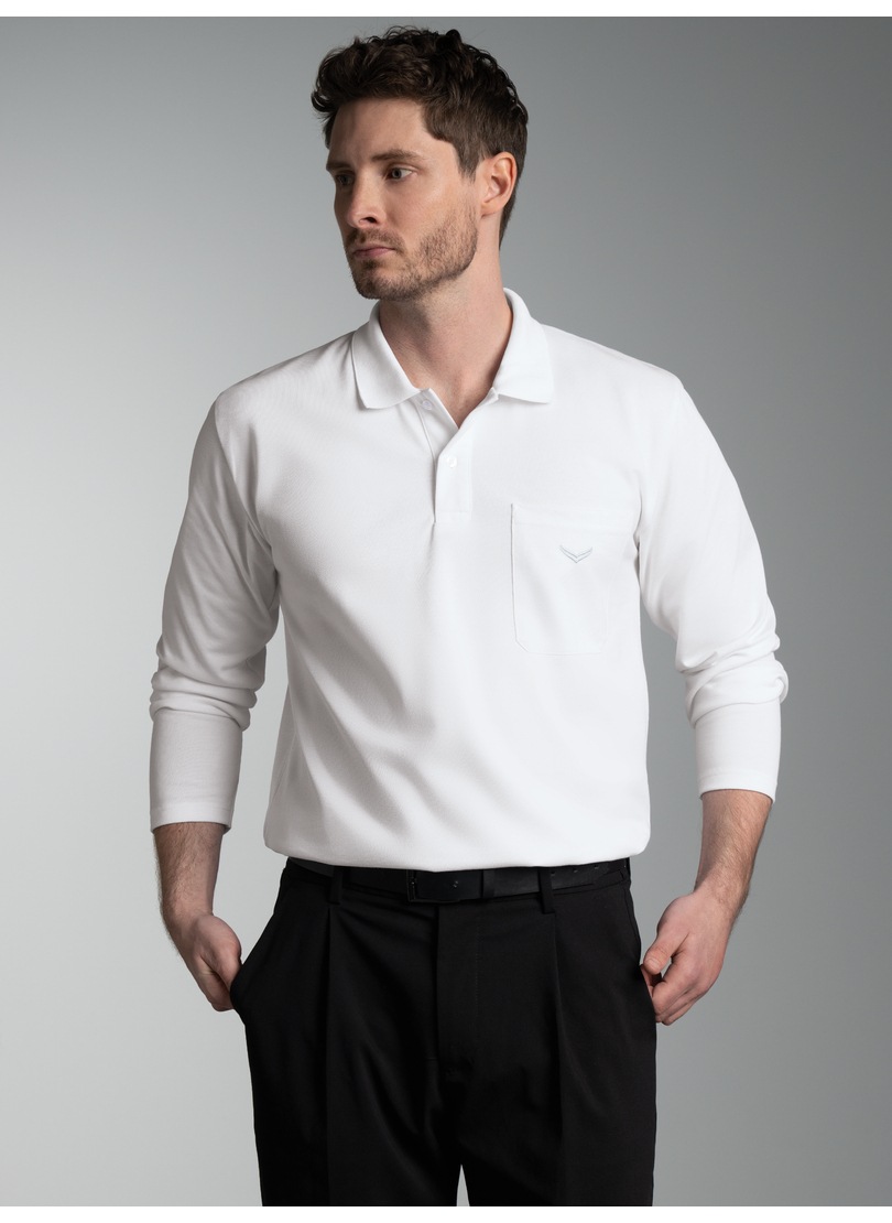 Trigema Poloshirt »TRIGEMA Poloshirt mit Brusttasche« 1