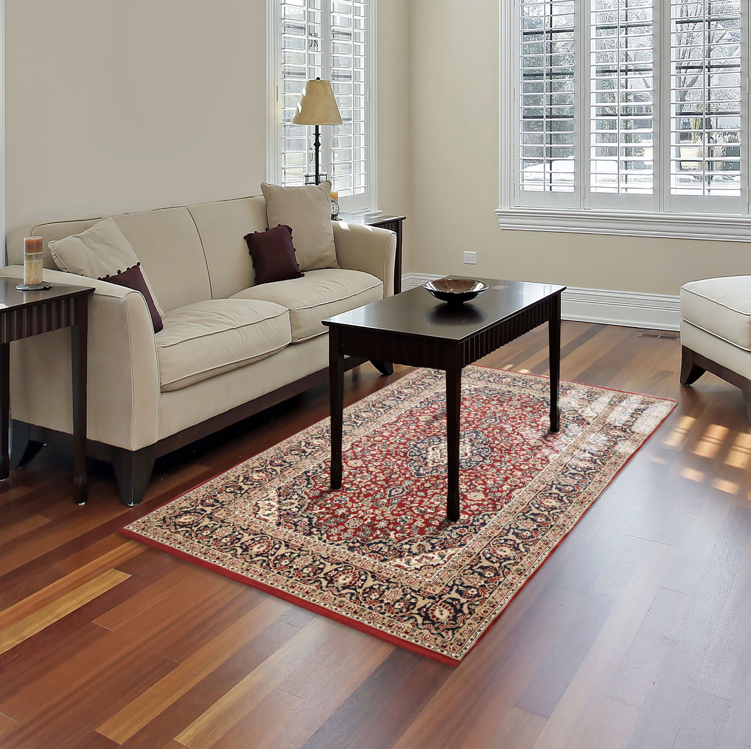 Timbers Teppich Orient-Optik, Schlafzimmer kaufen »Lansing«, Wohnzimmer, Esszimmer, Kurzflorteppich, rechteckig