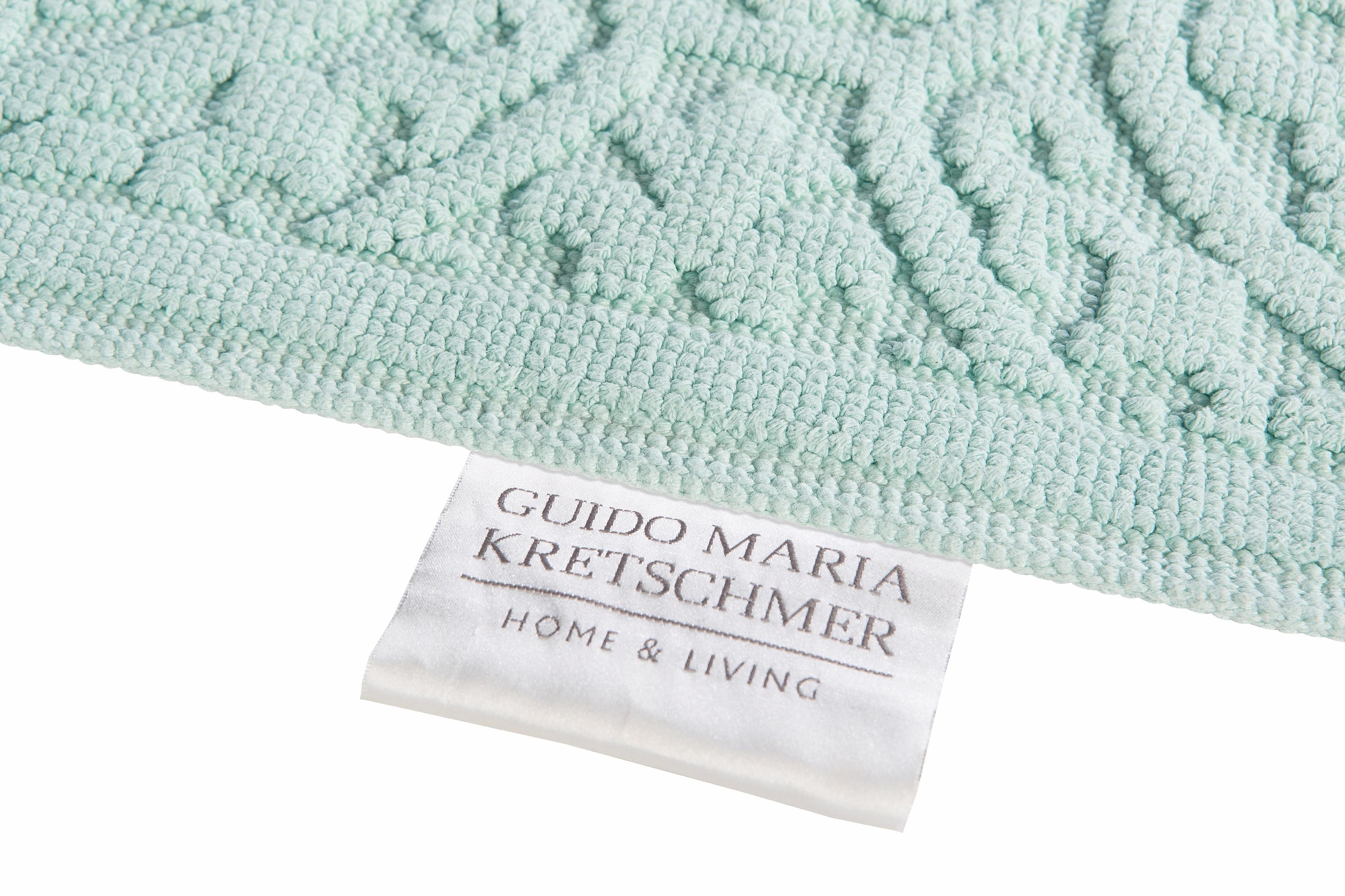 Guido Maria Kretschmer Home&Living Badematte »Garden Pastels«, rutschhemmend beschichtet, fussbodenheizungsgeeignet-schnell trocknend-strapazierfähig, Badteppich, Hoch-Tief-Effekte, auch als 2 tlg. Set erhältlich