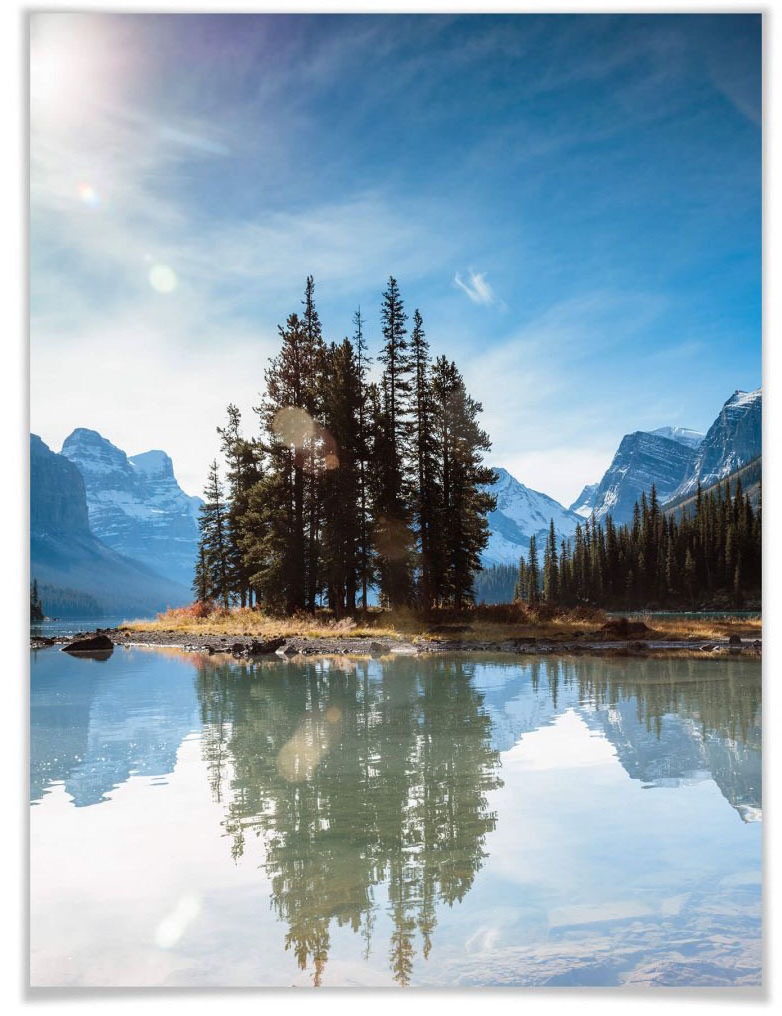 Image of Wall-Art Poster »Jasper-Nationalpark Kanada«, Kanada, (1 St.), Poster, Wandbild, Bild, Wandposter bei Ackermann Versand Schweiz