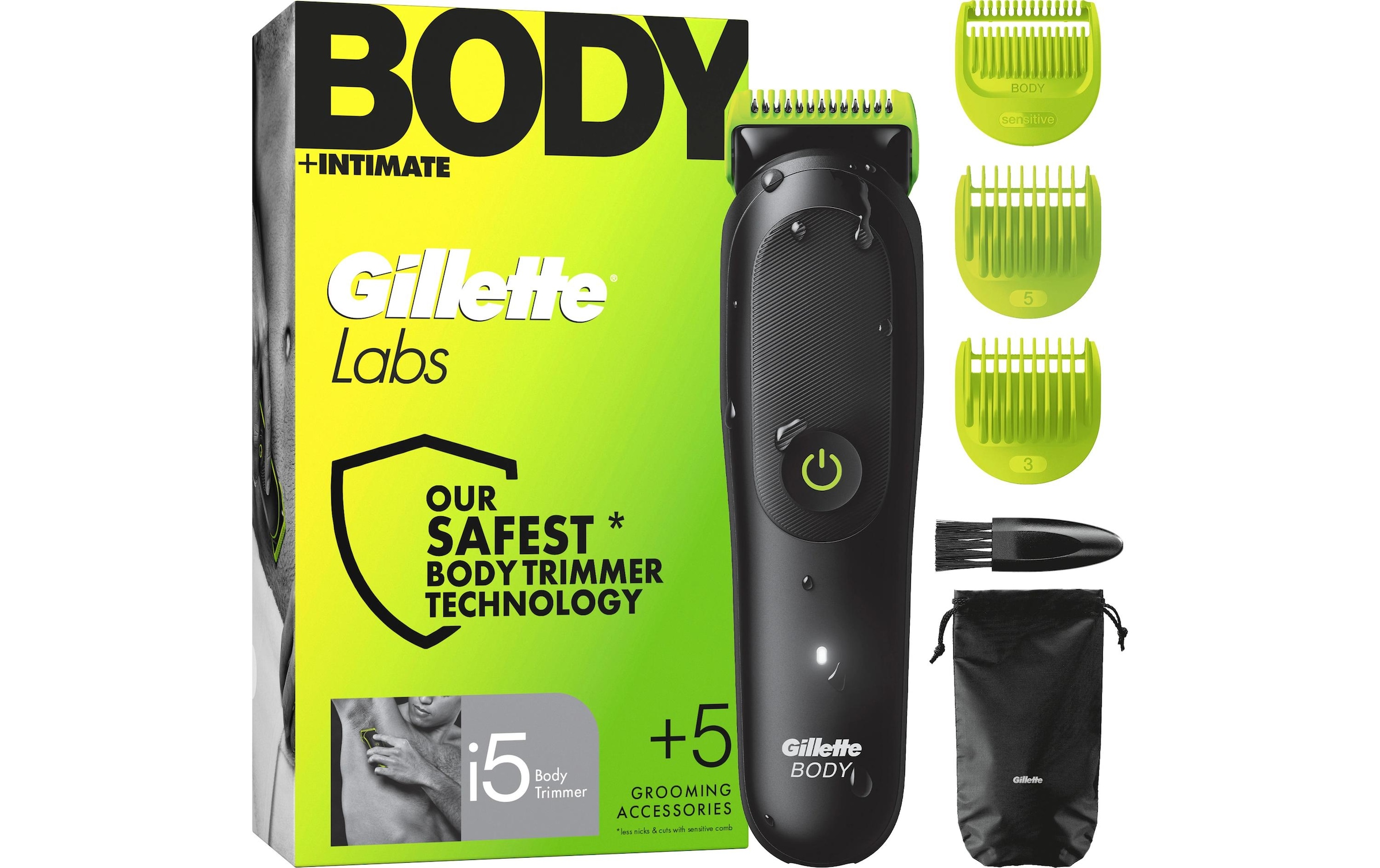 Gillette Rasoir pour le corps »+ Intimhaartrimmer für Männer i5«