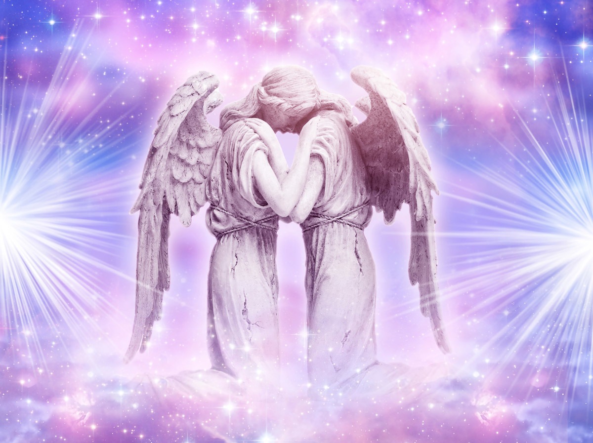 Image of Papermoon Fototapete »Engel Liebe«, samtig, Vliestapete, hochwertiger Digitaldruck bei Ackermann Versand Schweiz