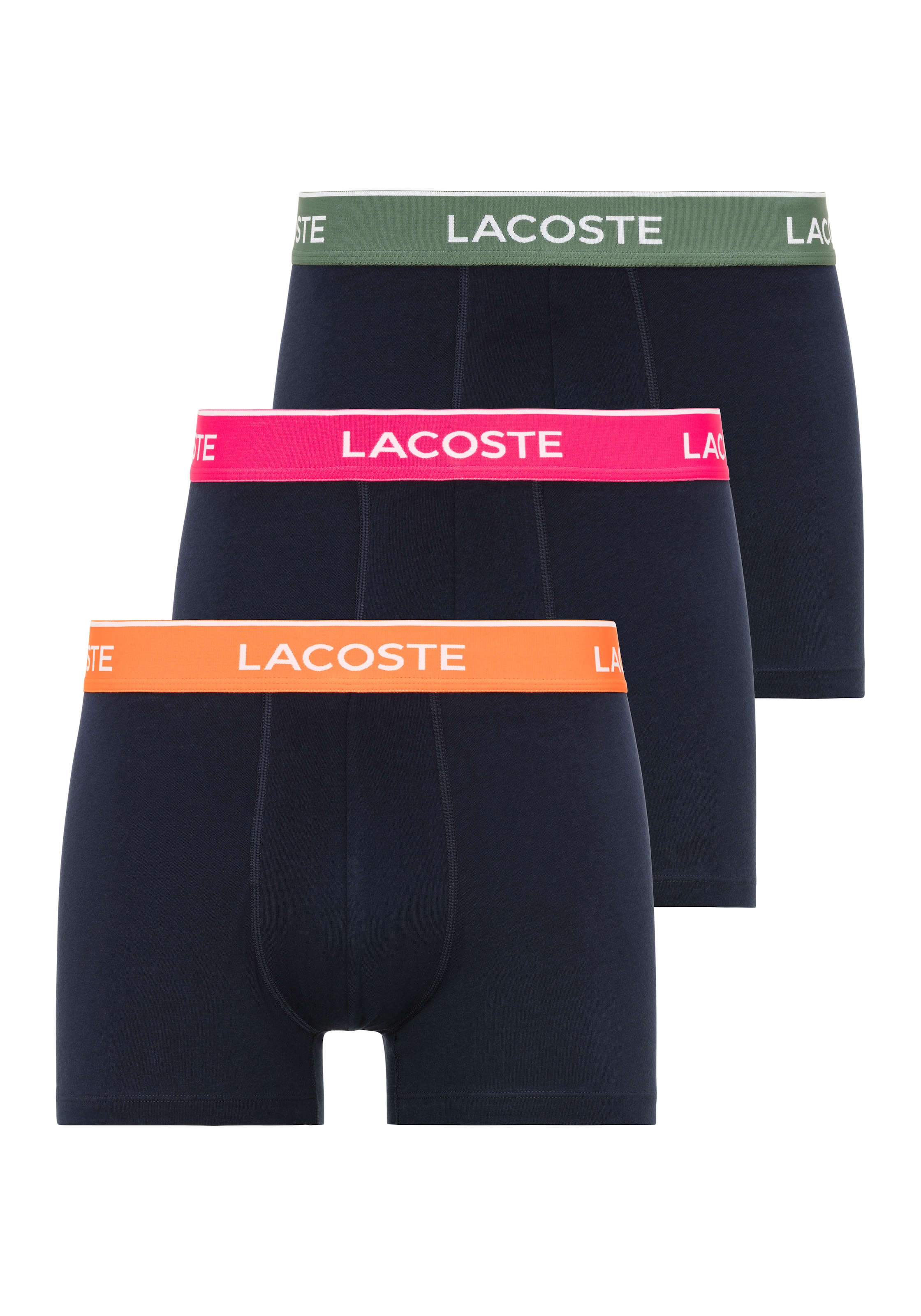 Lacoste Boxershorts »enge Boxershorts Lacoste Herren Premium«, (Packung, 3 St., 3er-Pack), mit...