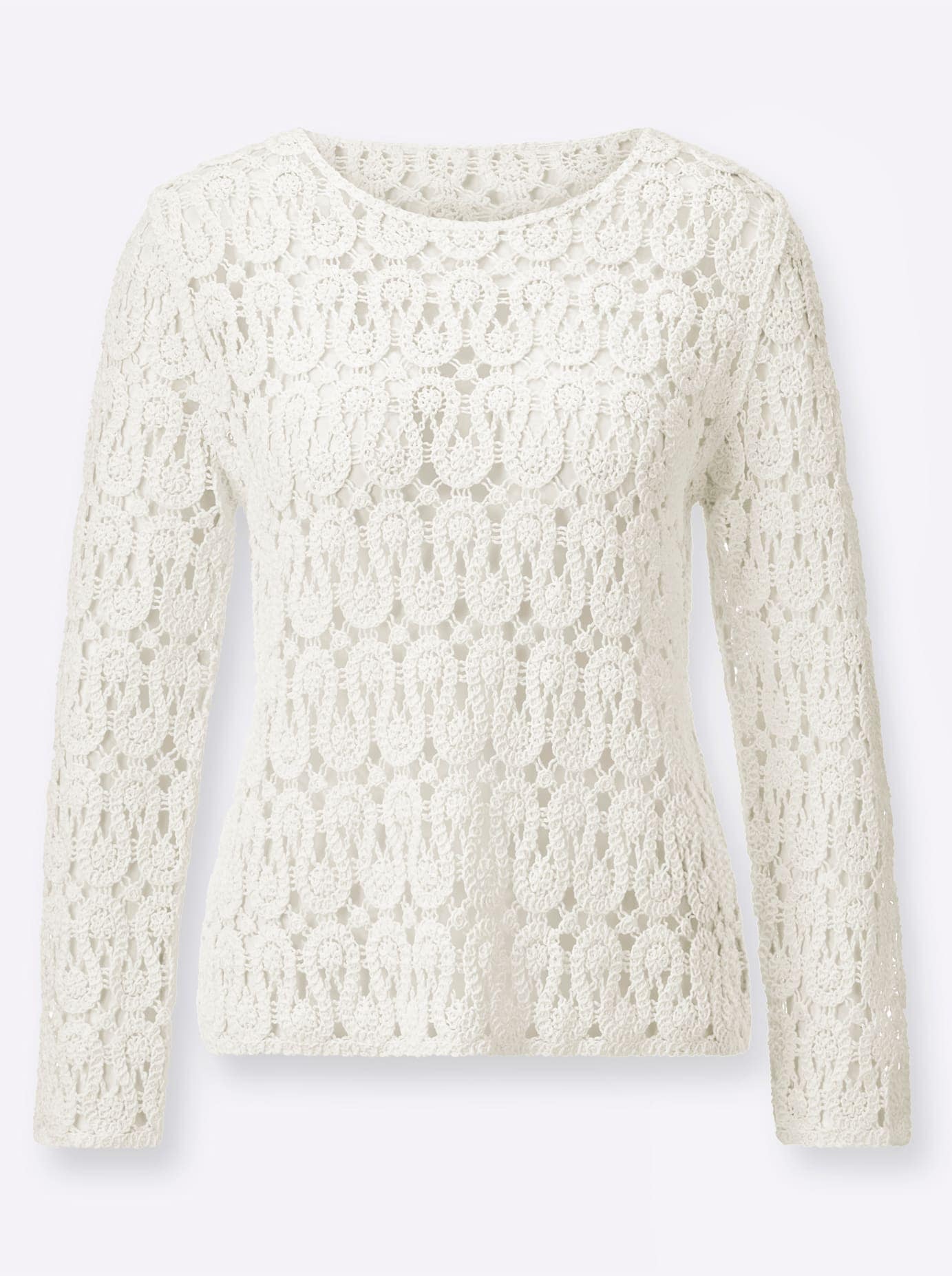 creation L Ajourpullover »Modal-Mix-Pullover«