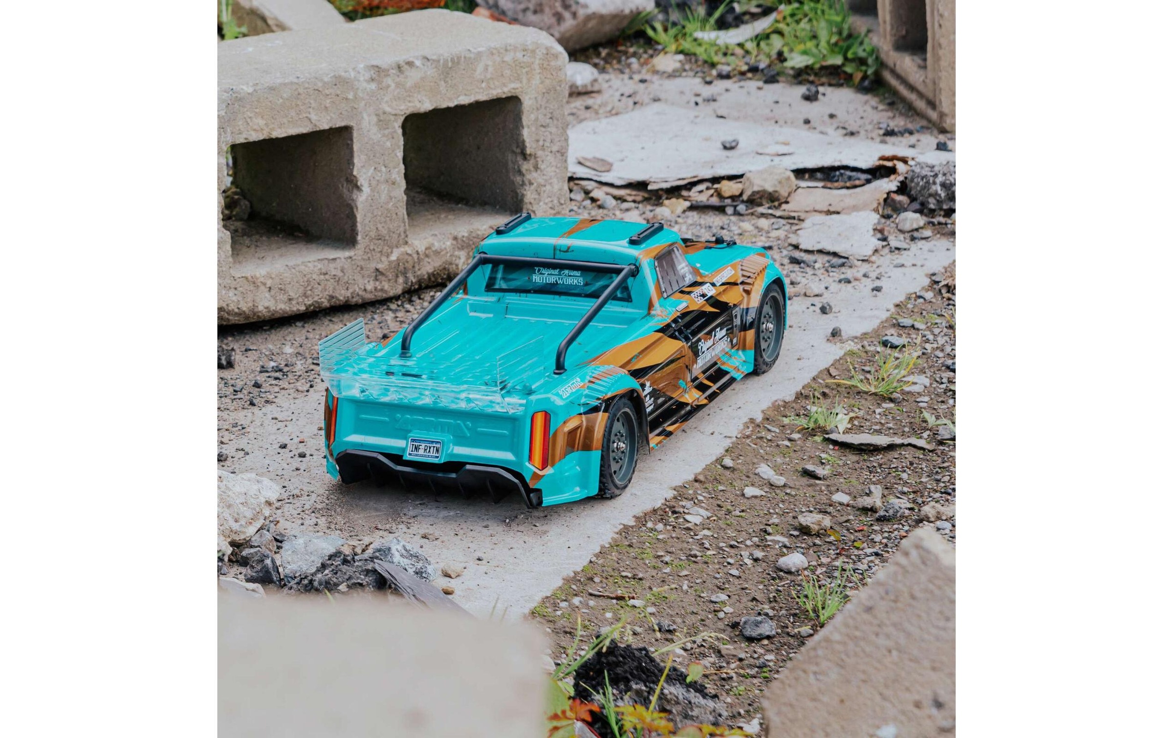 RC-Boot »Arrma 4x4 Mega Türkis/Bronze«