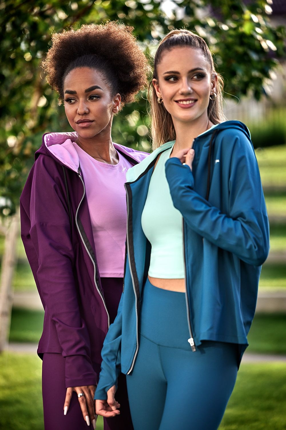 Winshape Veste d'entraînement »Functional Comfort Jacket J008C« mit Ton-in-Ton-Farbakzent