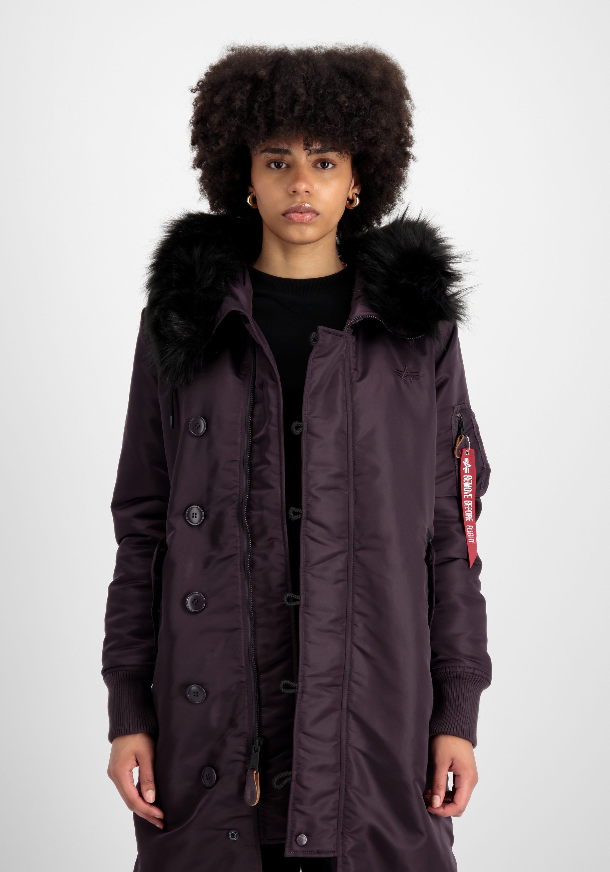 Alpha Industries Winterjacke »Alpha Industries Women - Cold Weather Jackets Long Fishtail W«
