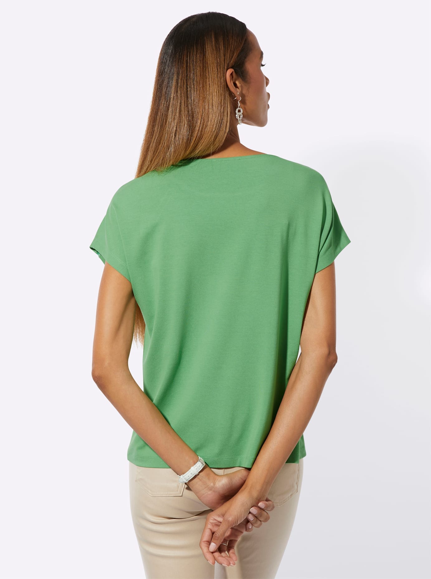 creation L Shirt à col rond »Shirt« 1 pièces