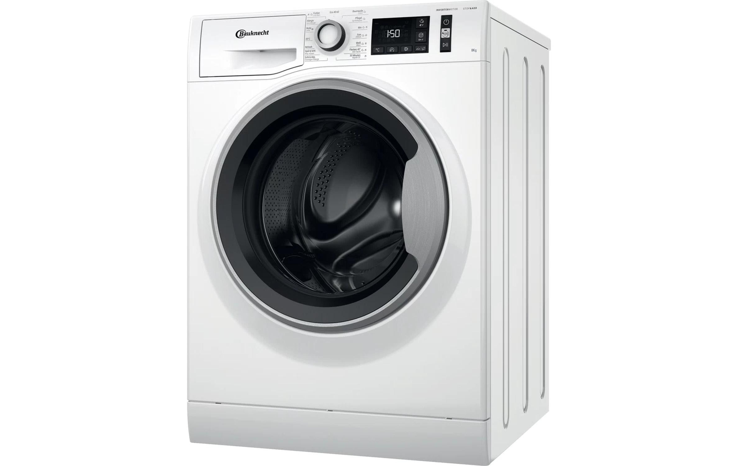 BAUKNECHT Waschmaschine »WM BK 8A CH N«, WM BK 8A CH N Links, 8 kg, 1000 U/min