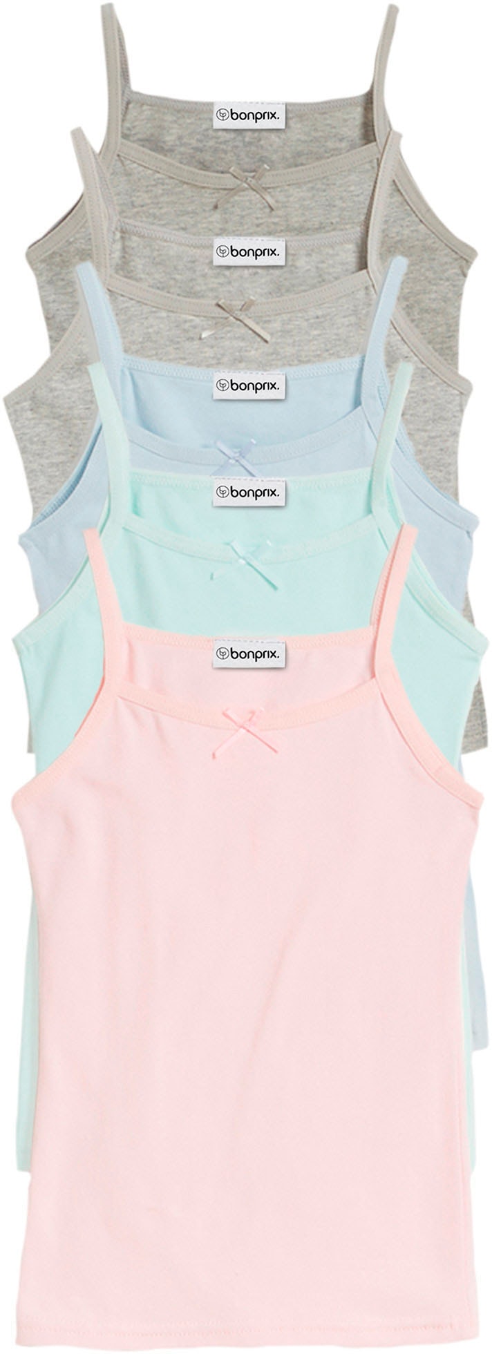 bonprix Sous-chemise Paquet, 5 cuis en coton et élasthanne, coupe confortable