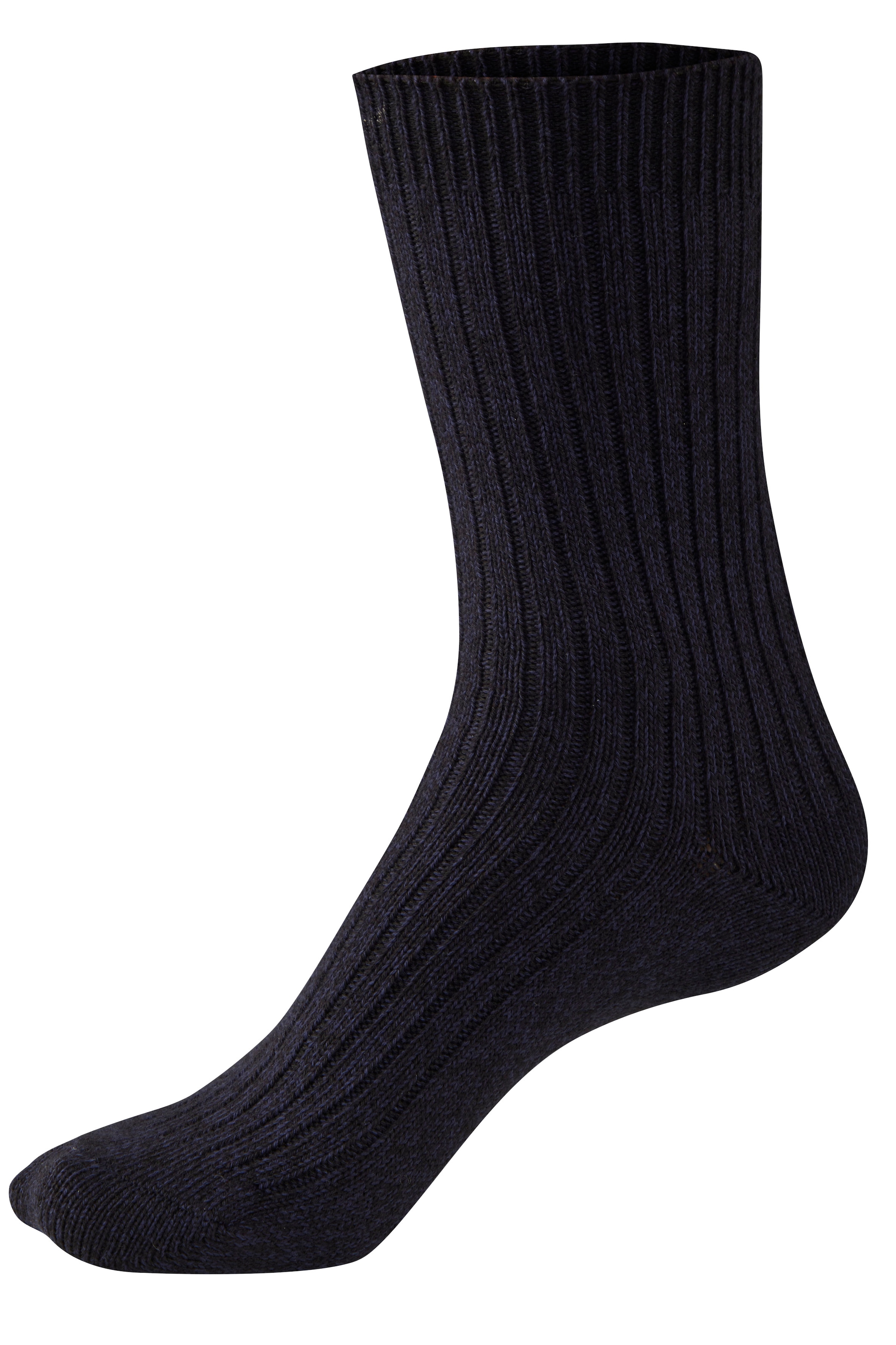 Copenhagen Studios Chaussettes basiques 1 Couple tlg. gerippt mit Logo Stickerei