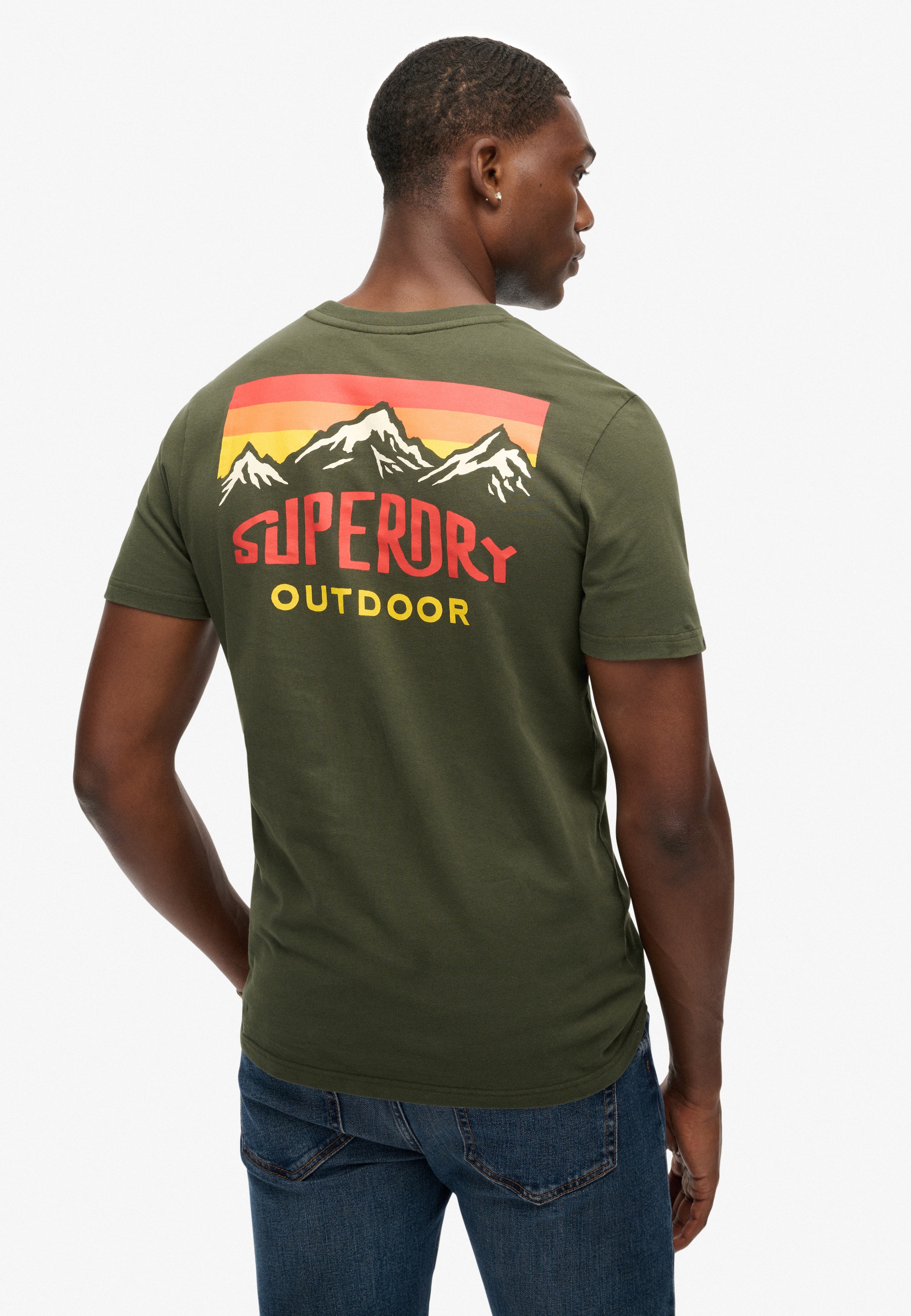Superdry Rundhalsshirt »MOUNTAIN RELAXED TEE«