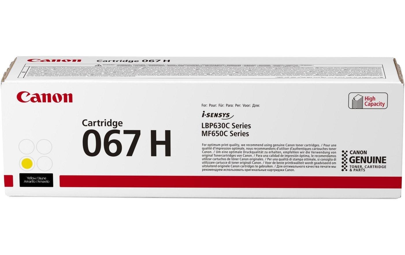 Image of Canon Tonerpatrone "067H / 5103C002 Yellow"