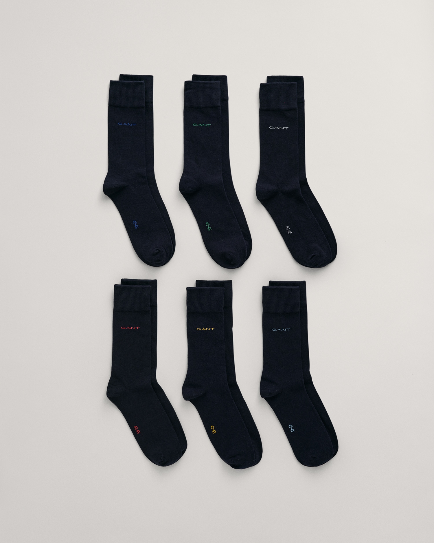 Gant Socken, (Packung, 6er)