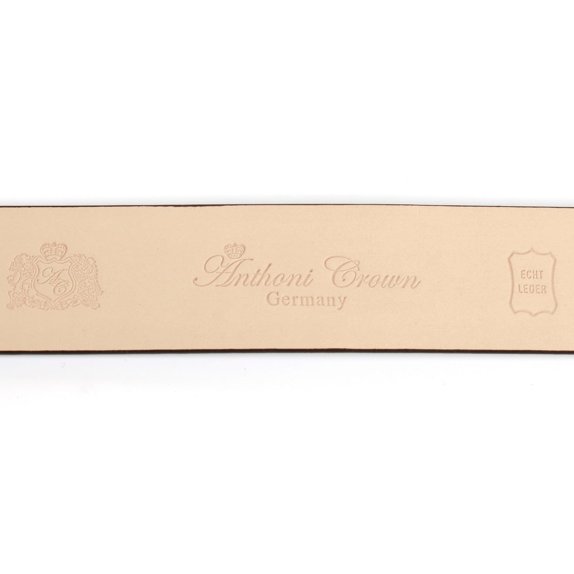 Anthoni Crown Ledergürtel 2 cm Gürtel aus innovativem Leder in 3D-Optik