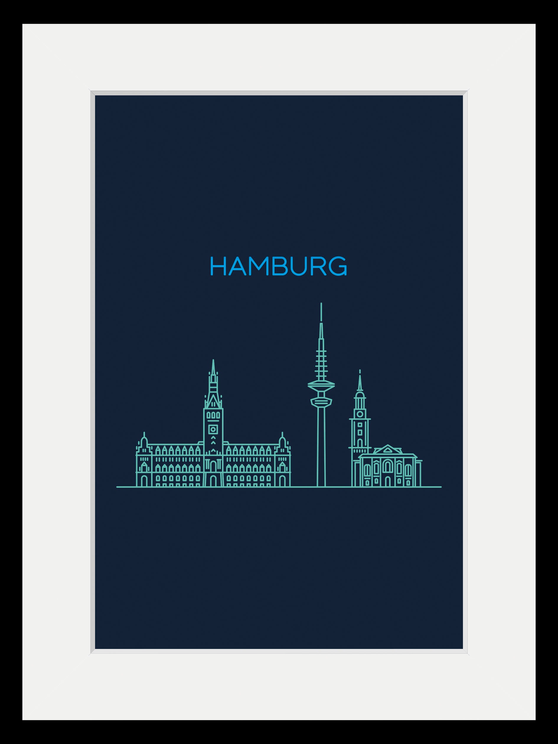 Image of queence Bild »Hamburg Sightseeing«, Städte, (1 St.) bei Ackermann Versand Schweiz