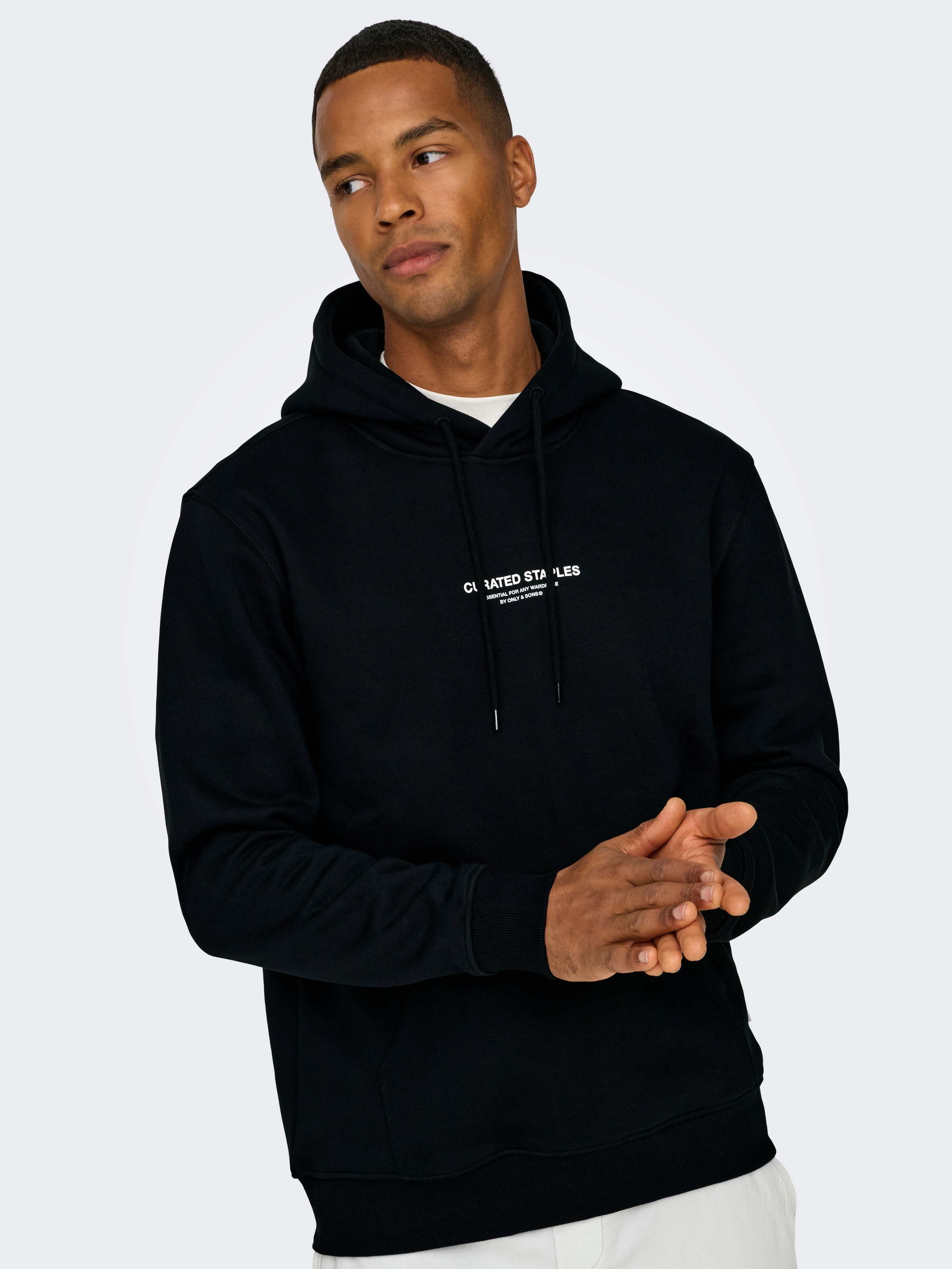 ONLY & SONS Kapuzensweatshirt »ONSCURATED REG HOODIE SWEAT«