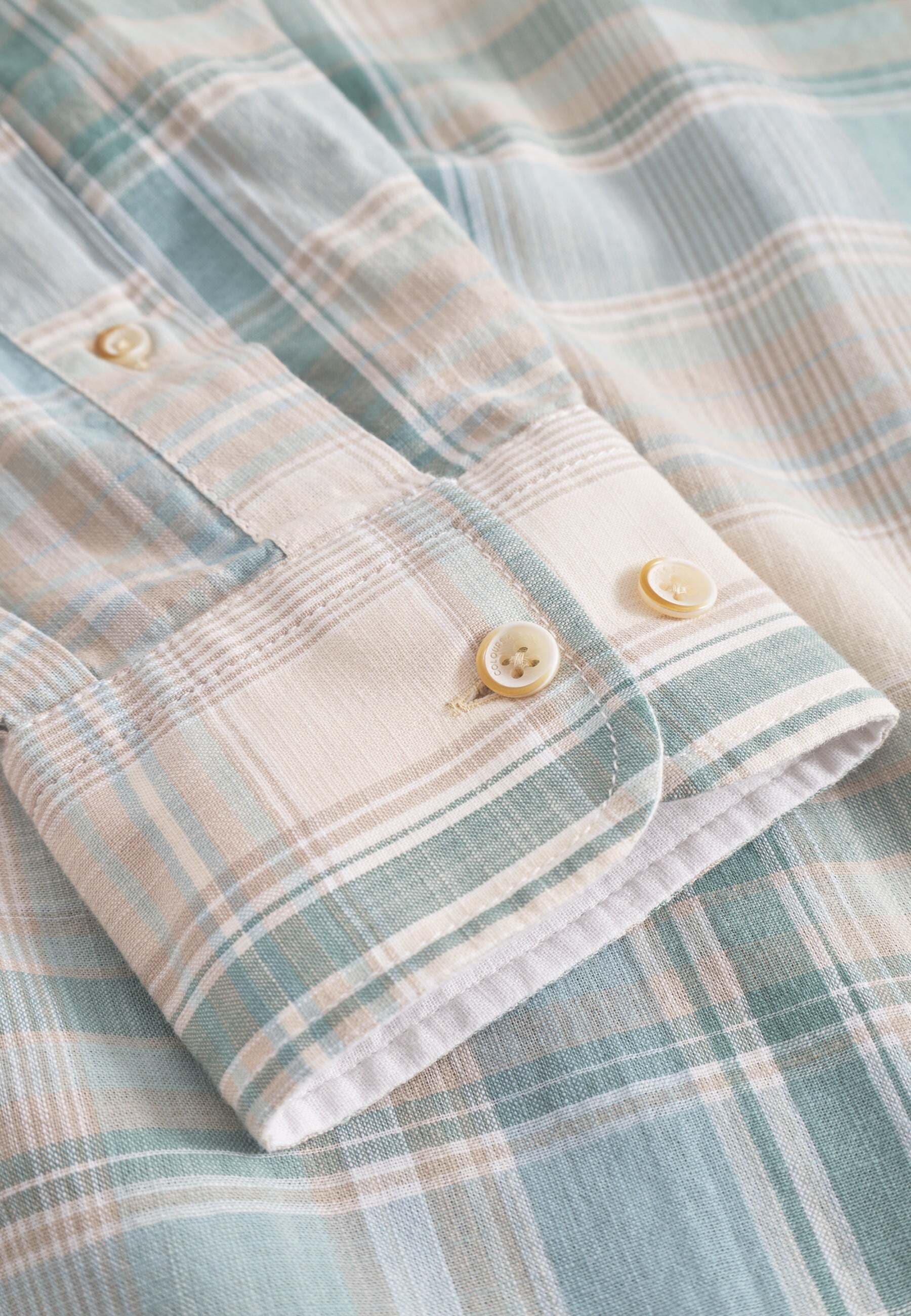 colours & sons Langarmhemd »colours & sons Langarmhemd Shirt-Checked«