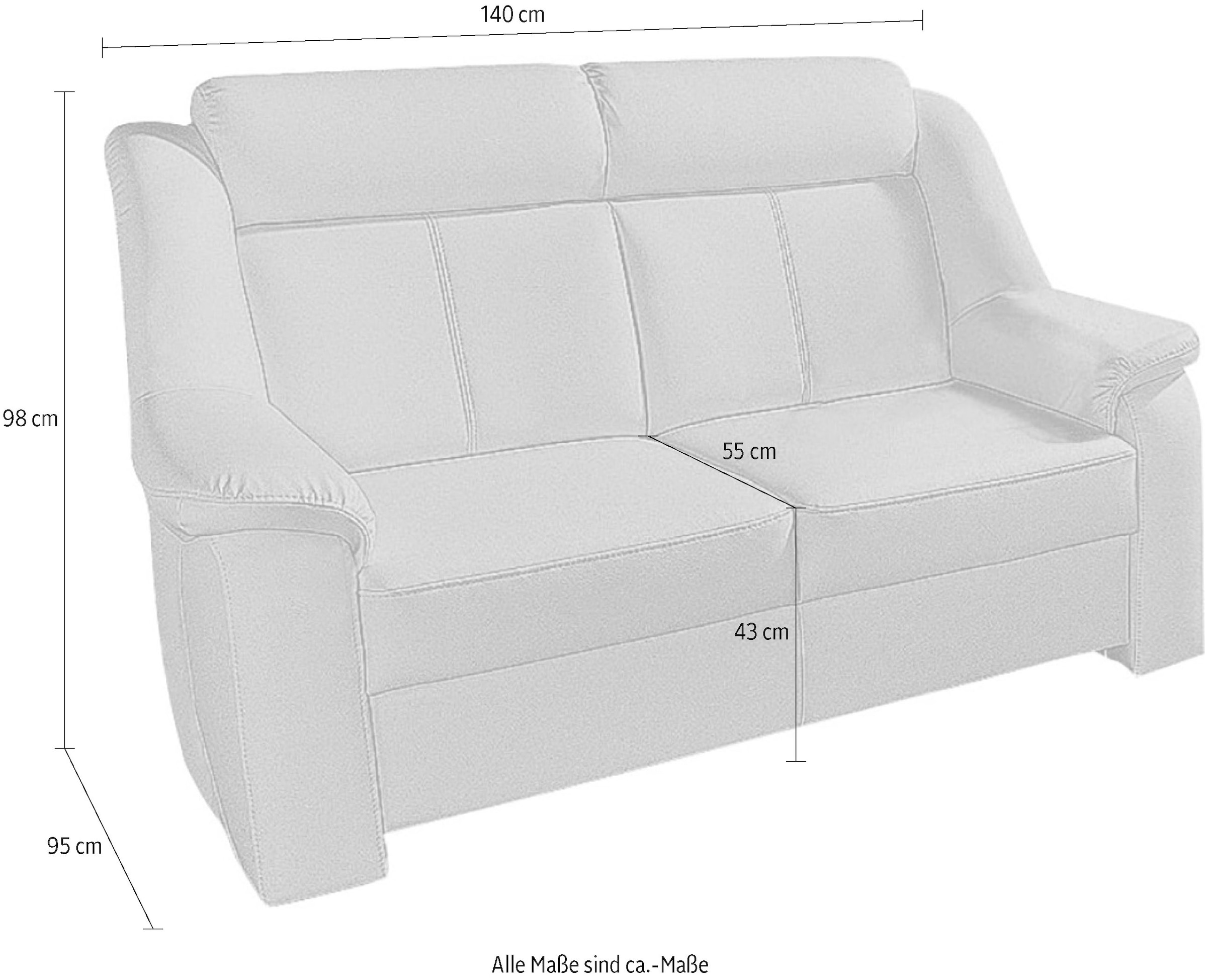sit&more 2-Sitzer »Basel«