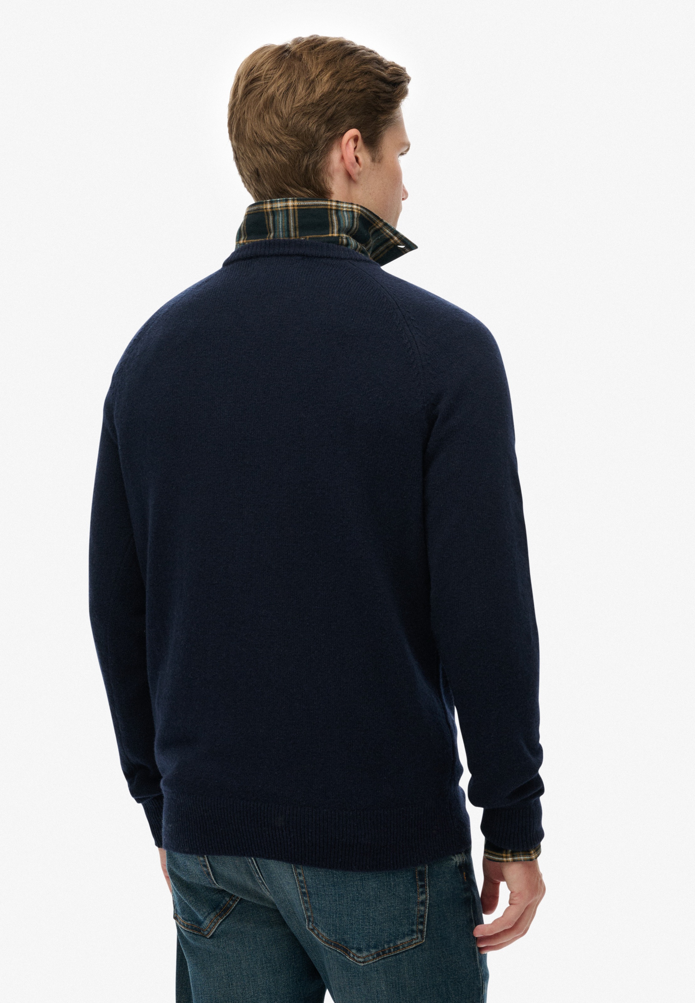 Superdry Pull en tricot »WOOL BLEND JUMPER«