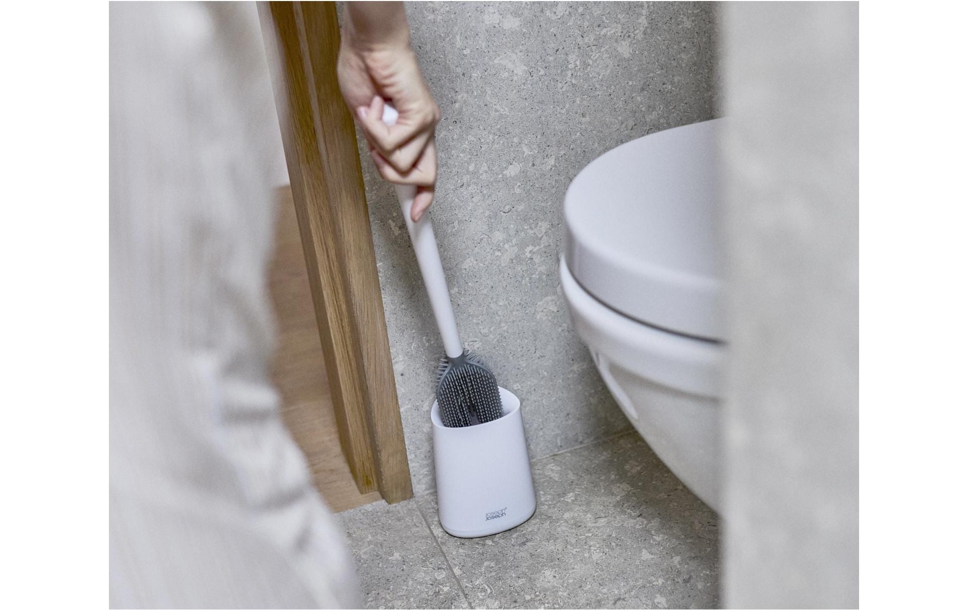 Joseph Joseph WC-Reinigungsbürste »Flex 360 Lite« aus Kunststoff | Metall