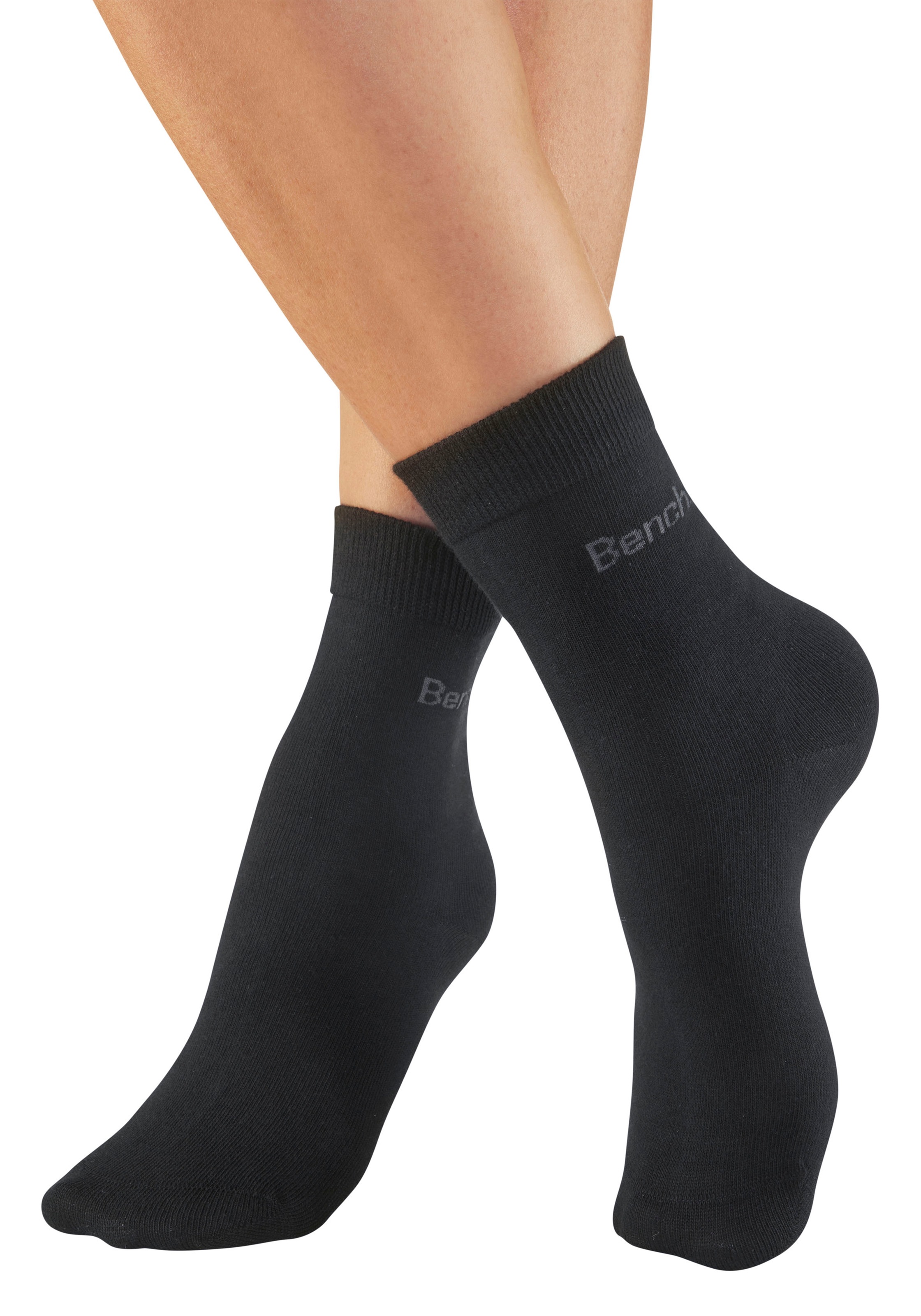 Bench. Basicsocken Packung, 8 Paar tlg. klassisch mit Baumwolle