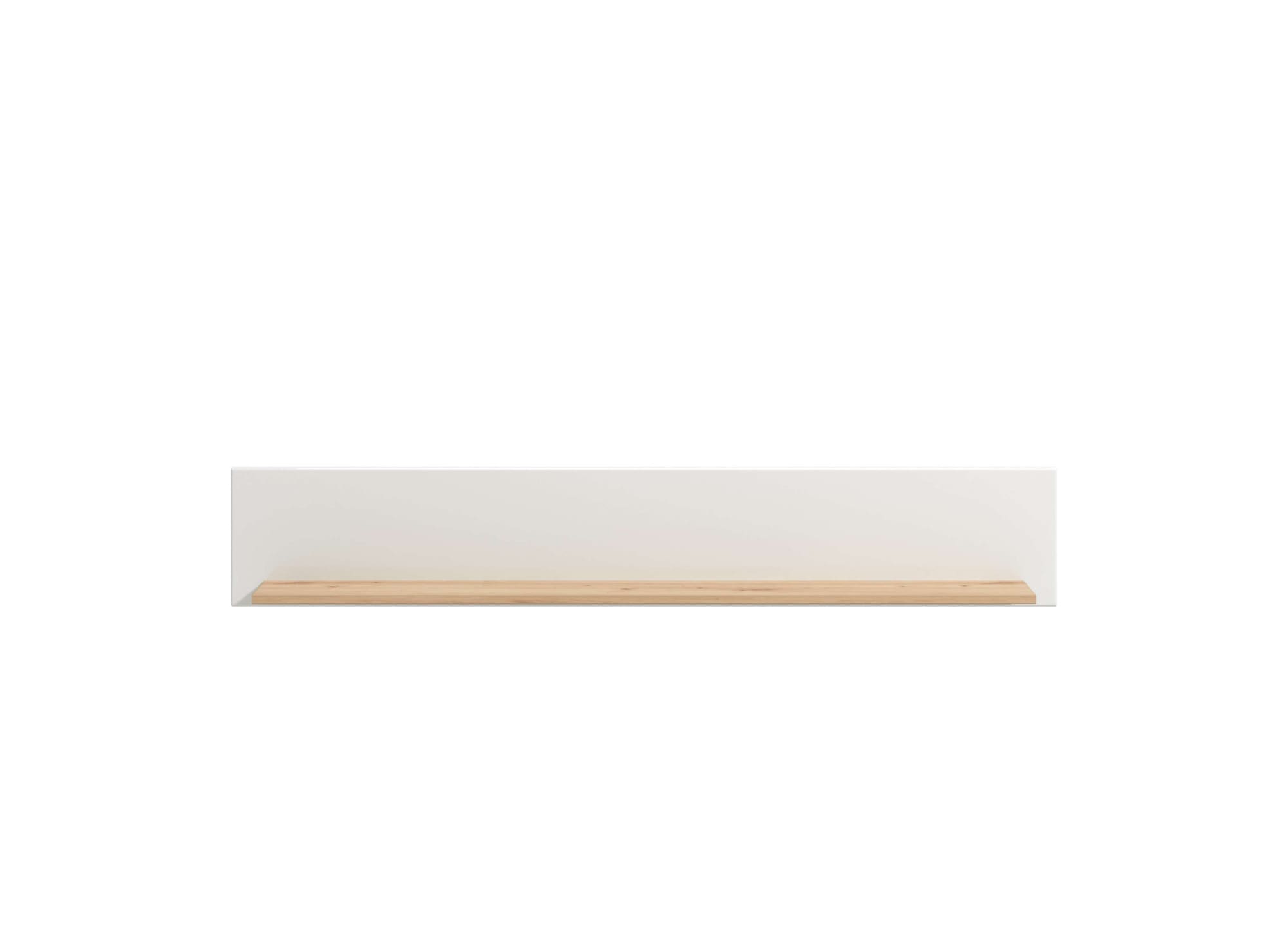 INOSIGN Wandboard »Bretagna Schwebendes Regal, Wandregal, Ablage«, Breite 150 cm, in Artisan Eiche und Weiss