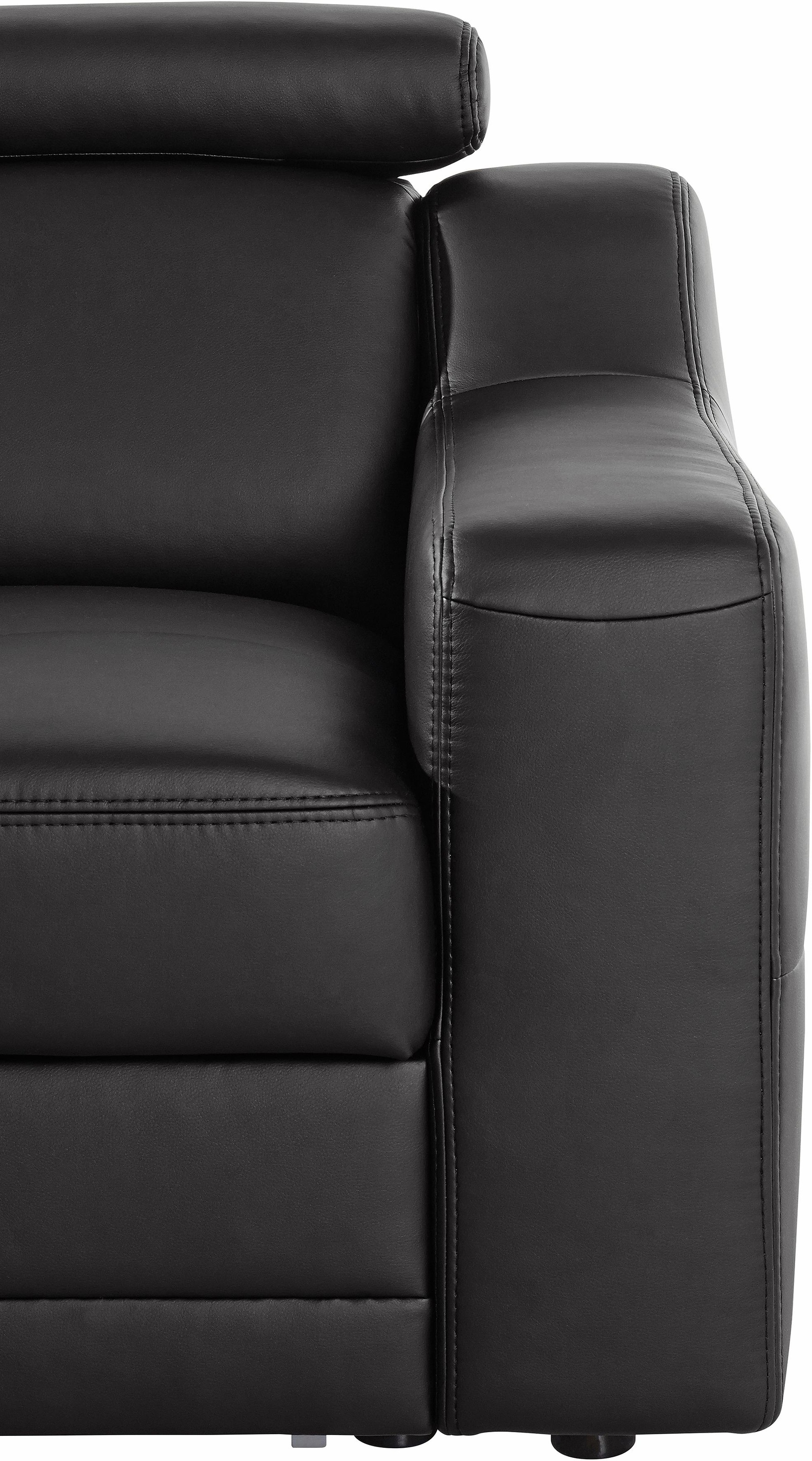 exxpo - sofa fashion Ecksofa »Lotos, bequem und funktionell, L-Form«, mit Kopf- bzw. Rückenverstellung, wahlweise mit Bettfunktion